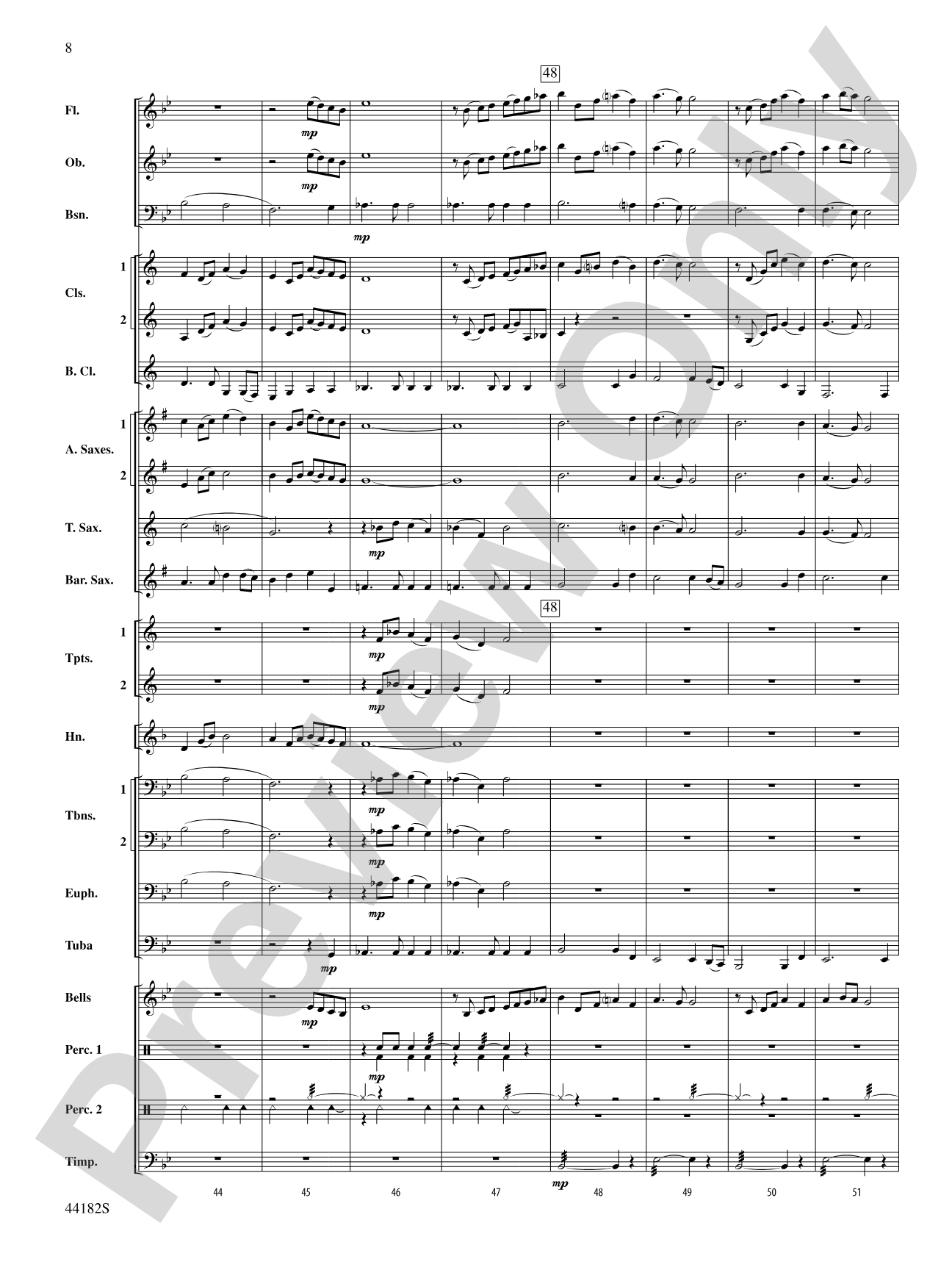 Westview Sketches: Concert Band Conductor Score & Parts