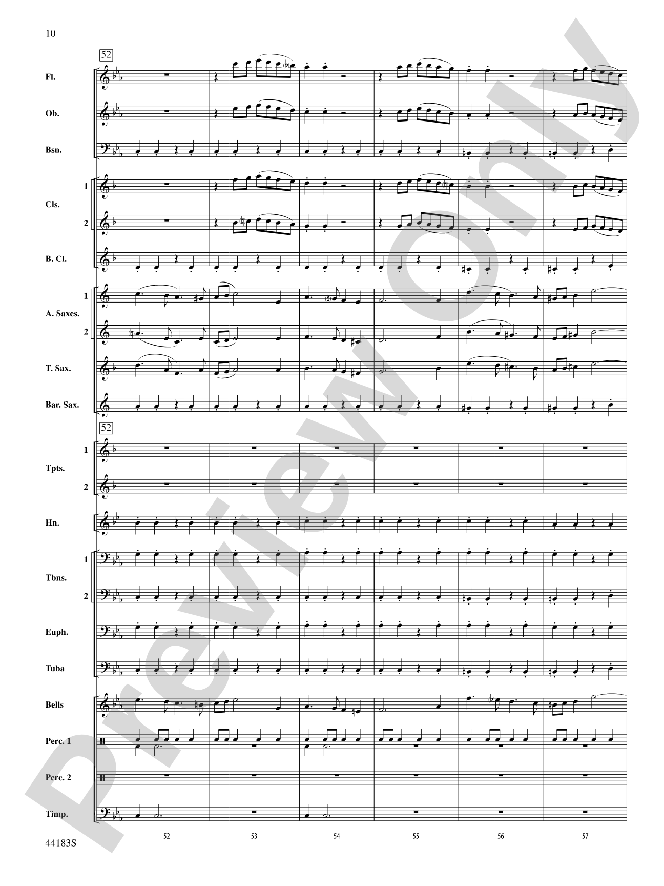 Cobra Dance: Concert Band Conductor Score & Parts