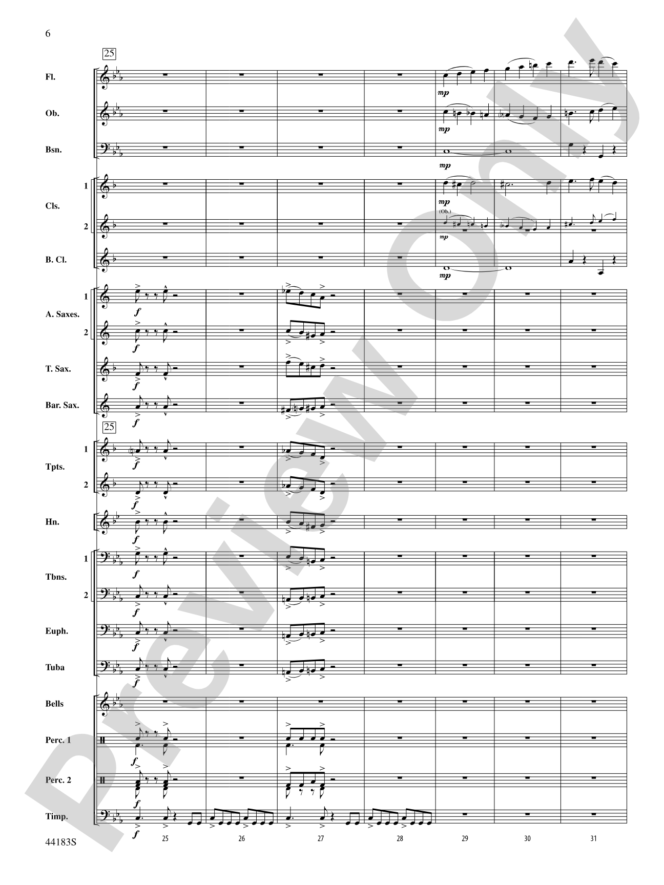 Cobra Dance: Concert Band Conductor Score & Parts