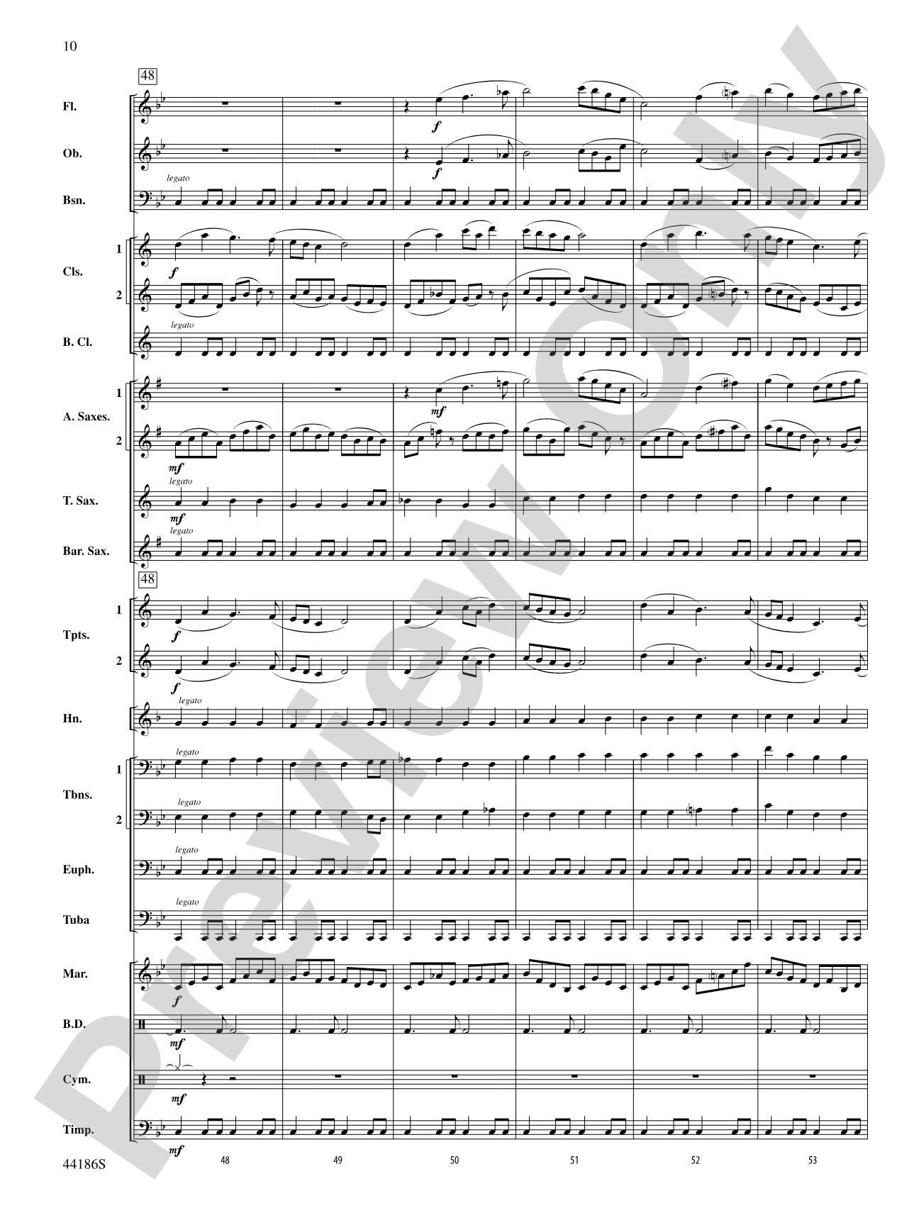 Ancient Lands: Concert Band Conductor Score & Parts