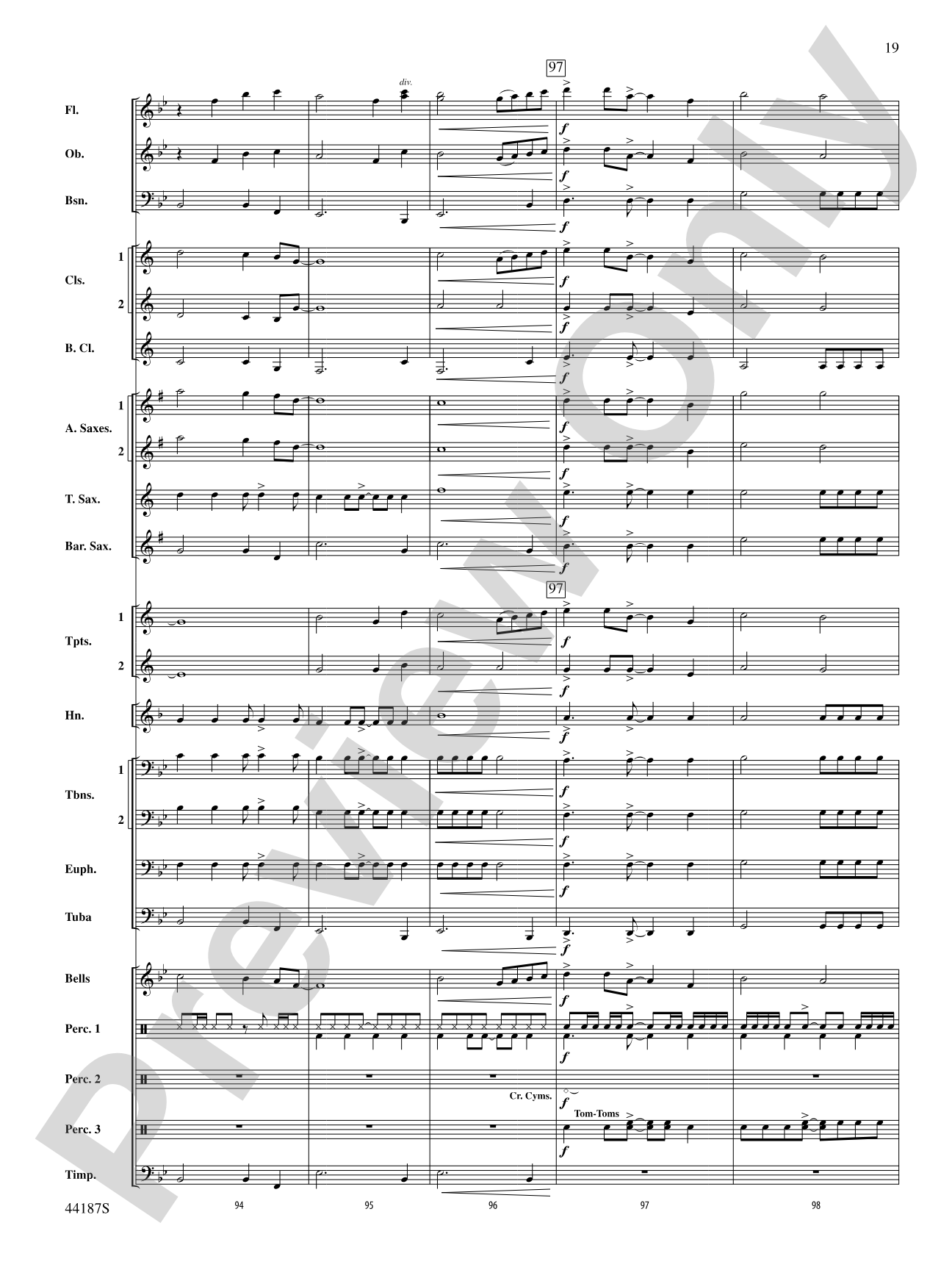 Zeeland: Concert Band Conductor Score & Parts