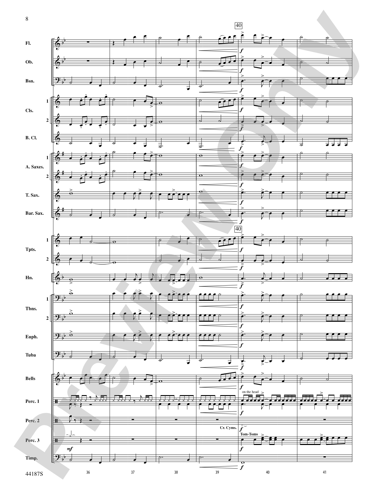 Zeeland: Concert Band Conductor Score & Parts