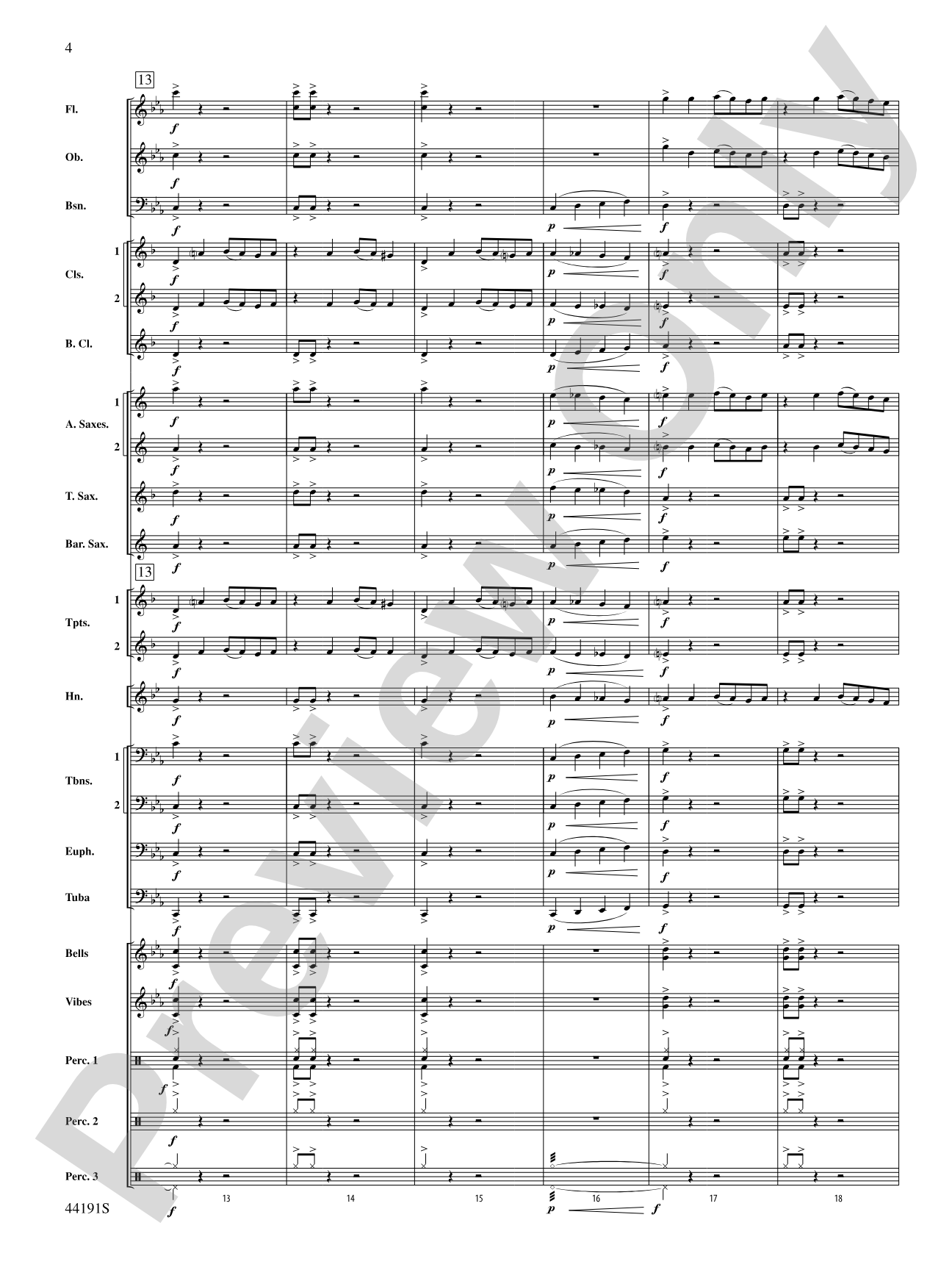 Fireball!: Concert Band Conductor Score & Parts