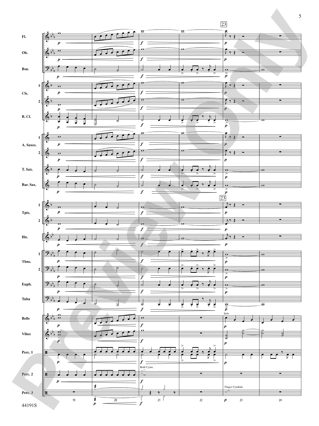 Fireball!: Concert Band Conductor Score & Parts