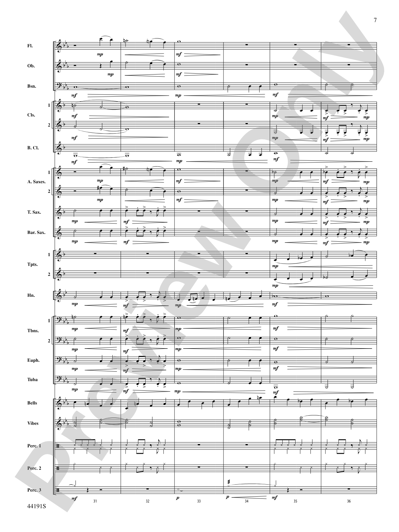 Fireball!: Concert Band Conductor Score & Parts