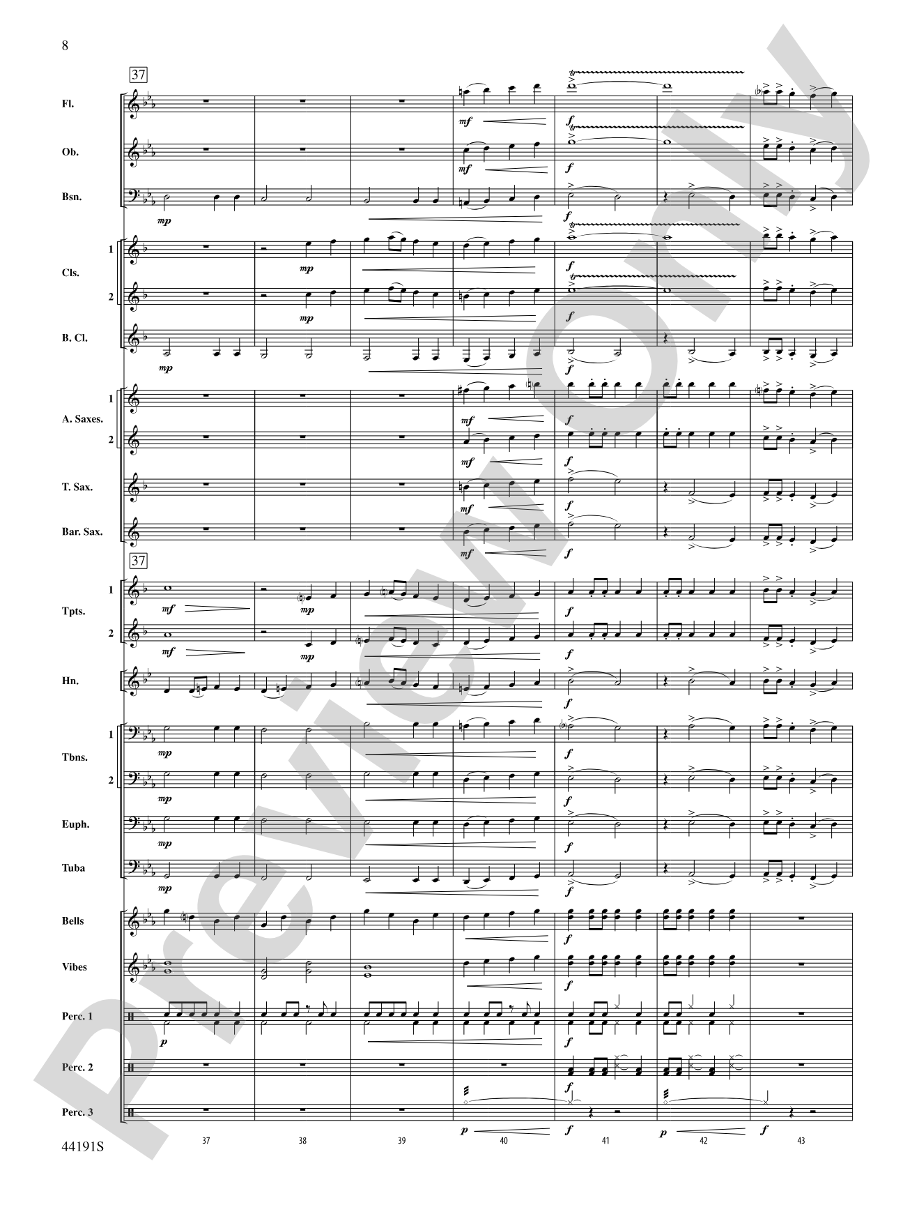 Fireball!: Concert Band Conductor Score & Parts