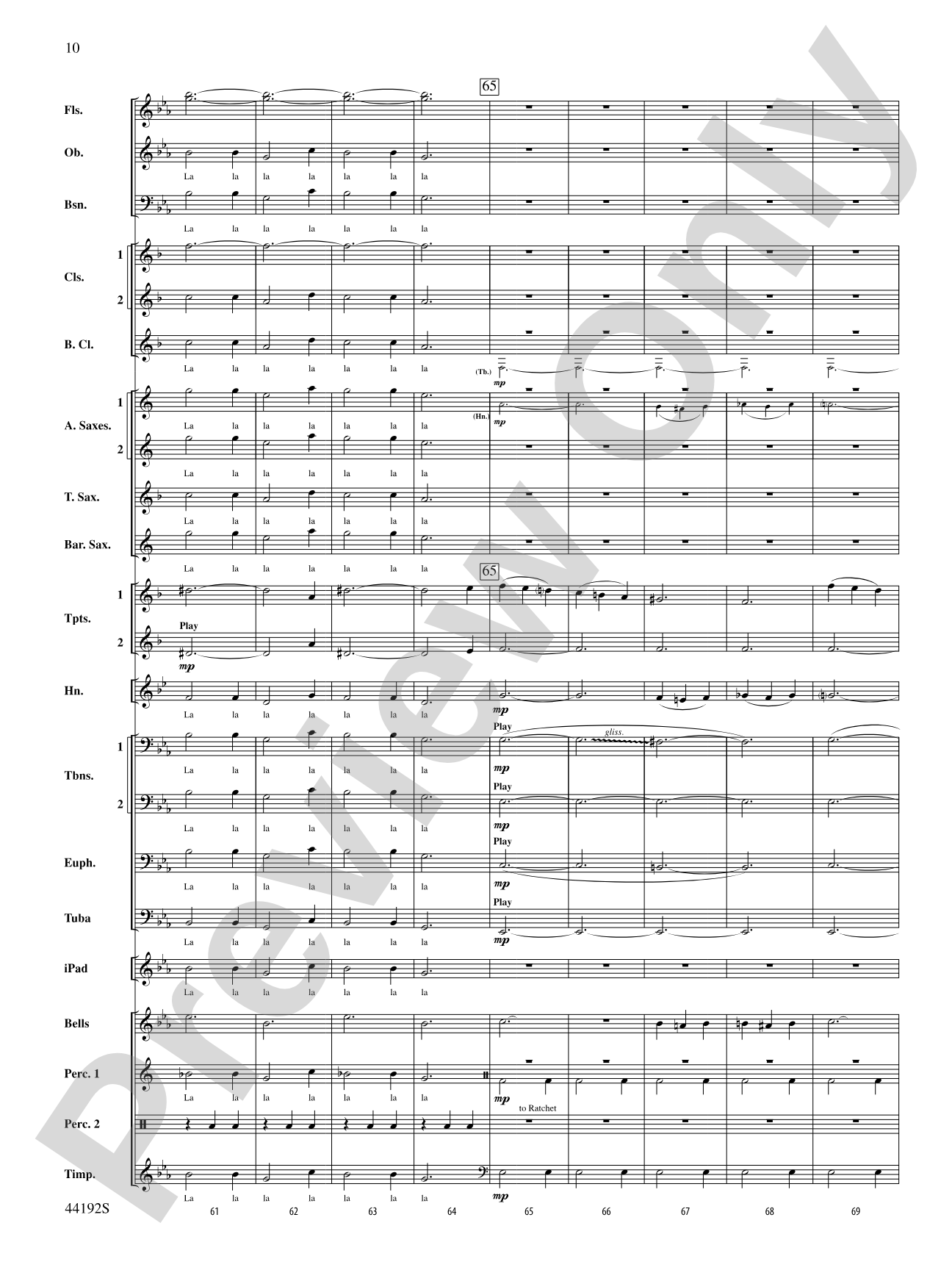 The Haunted Carousel: Score