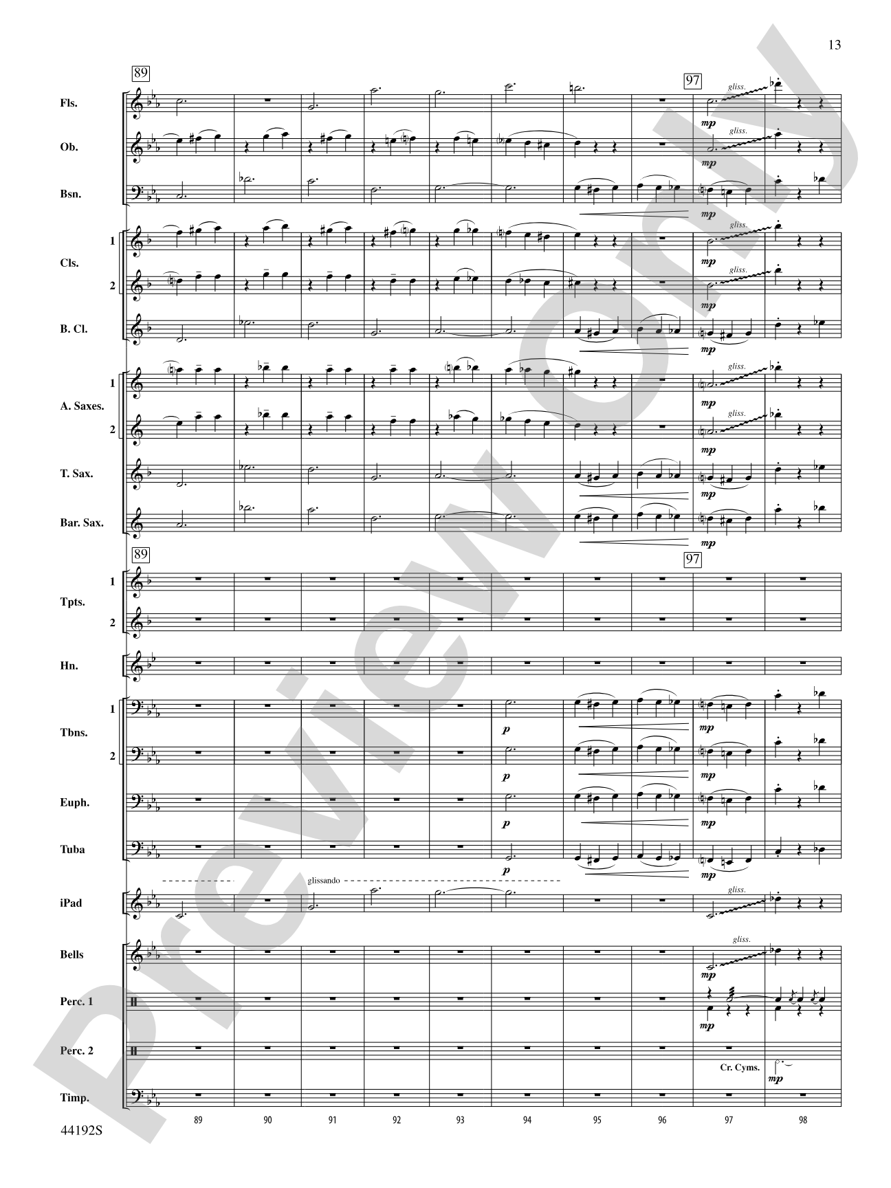 The Haunted Carousel: Score