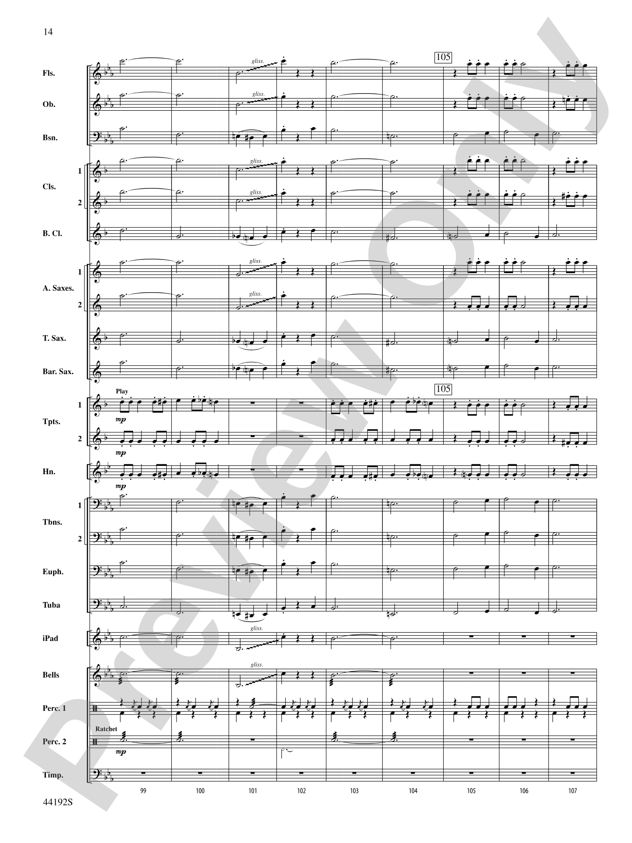The Haunted Carousel: Score