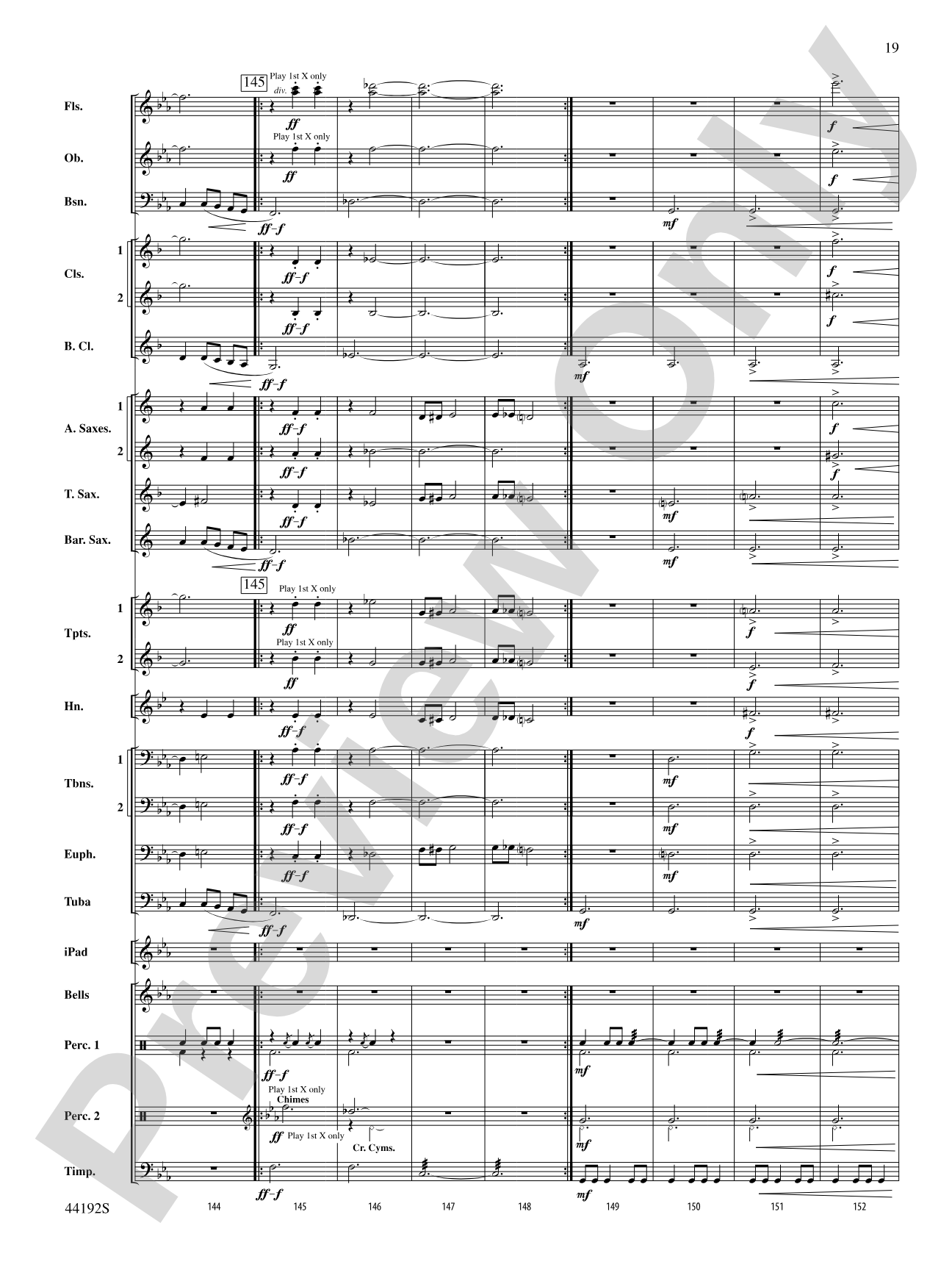 The Haunted Carousel: Score
