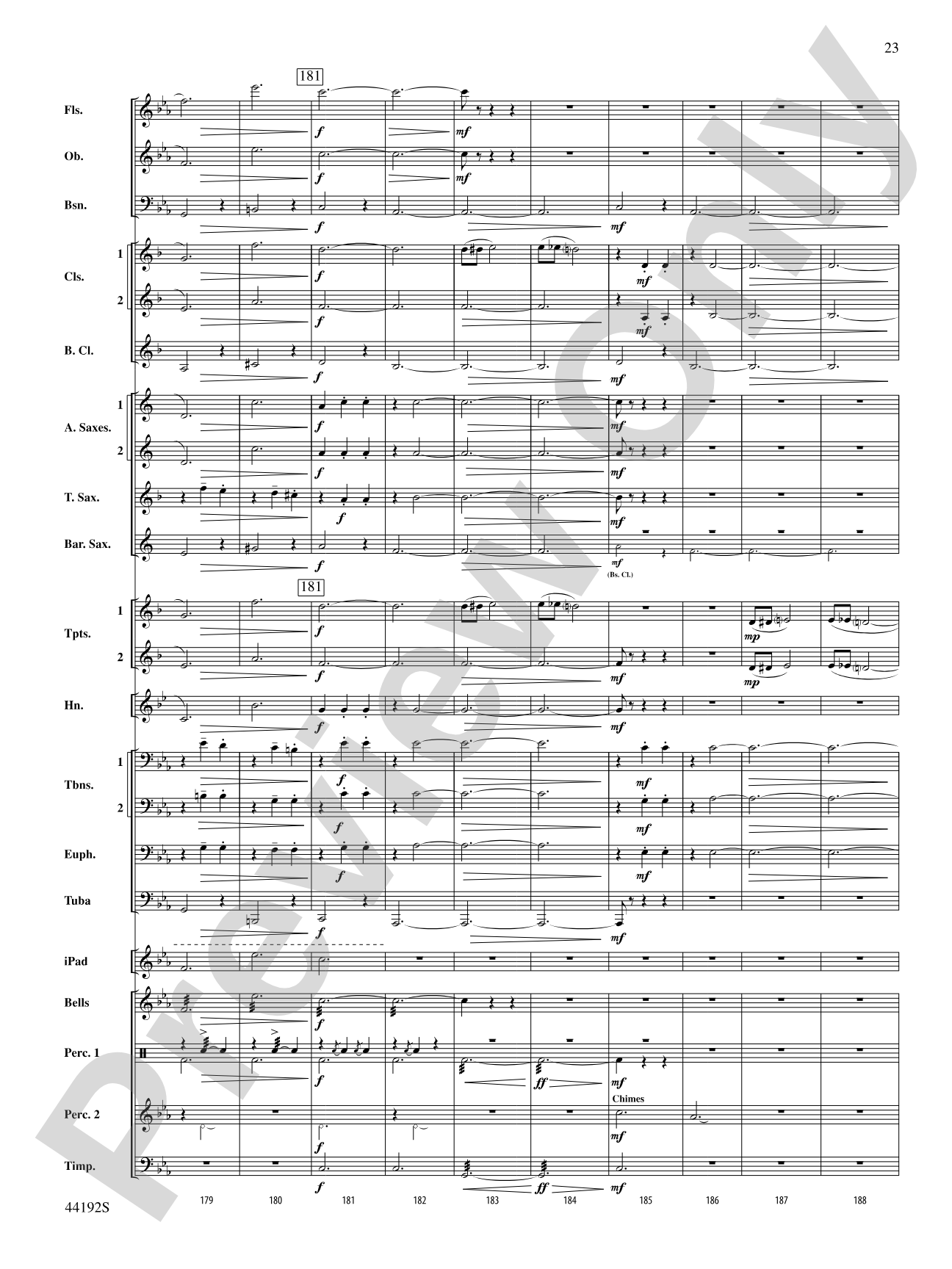 The Haunted Carousel: Score