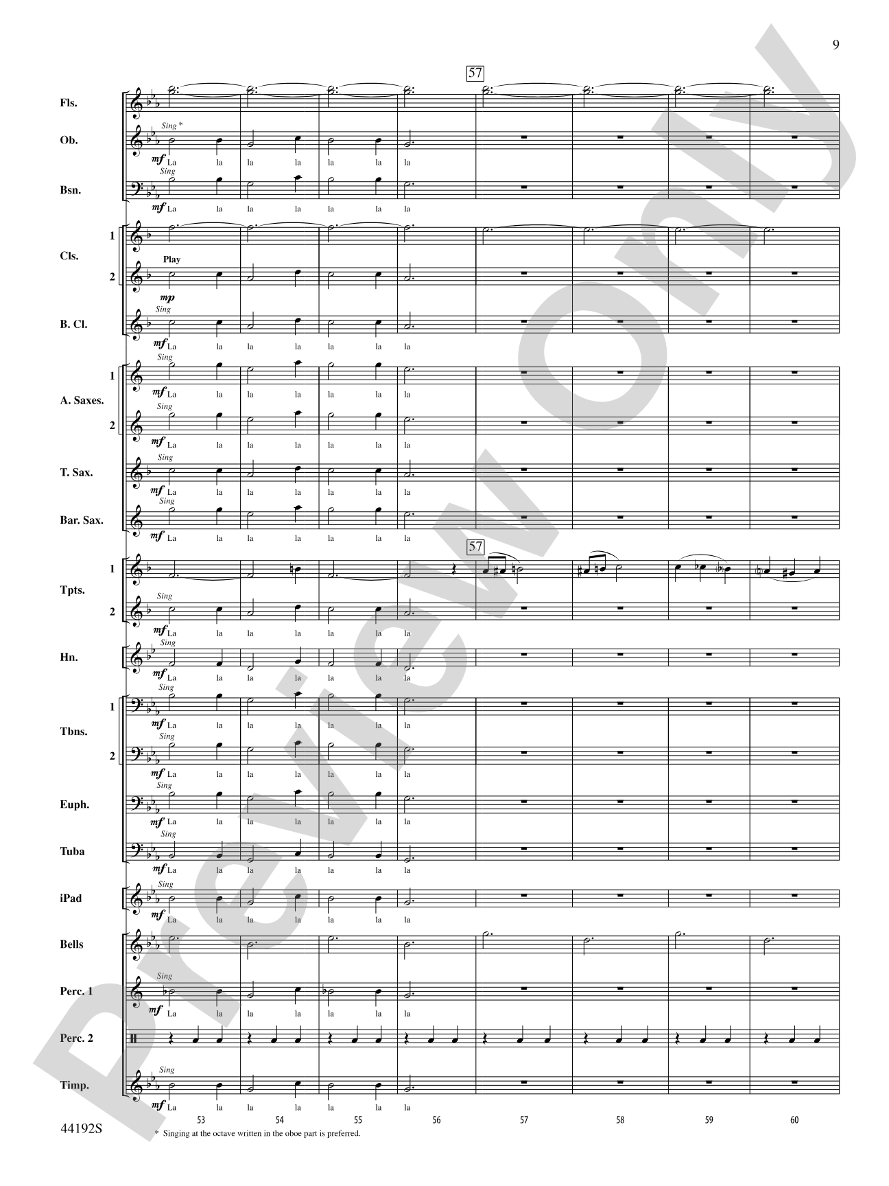 The Haunted Carousel: Score