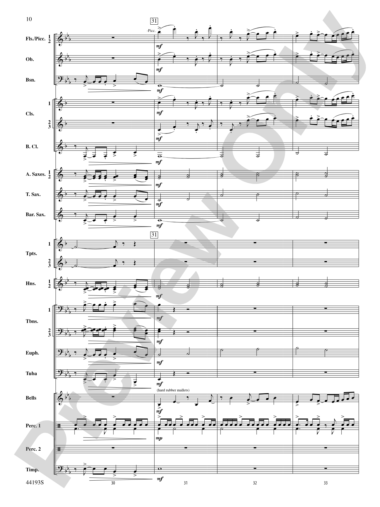 Bright Lights!: Concert Band Conductor Score & Parts