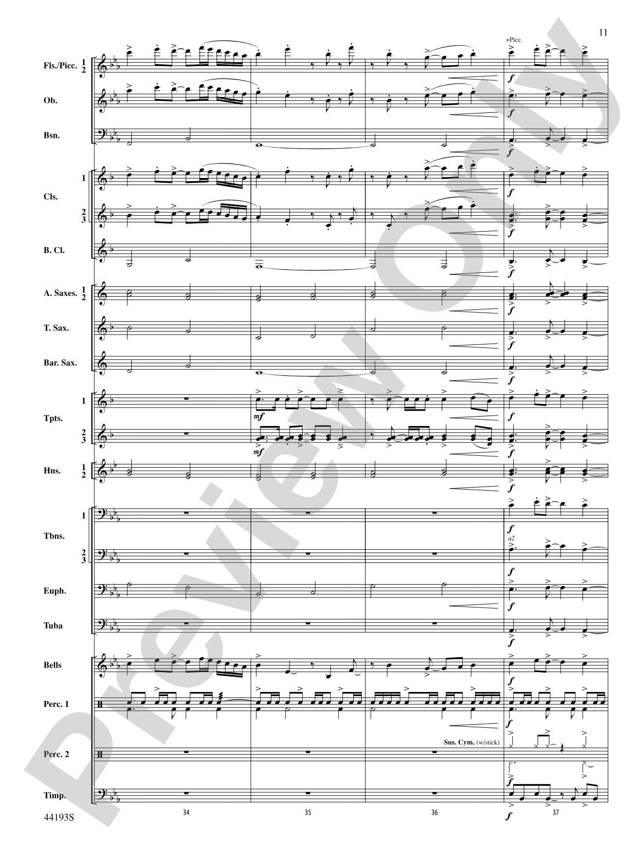Bright Lights!: Concert Band Conductor Score & Parts