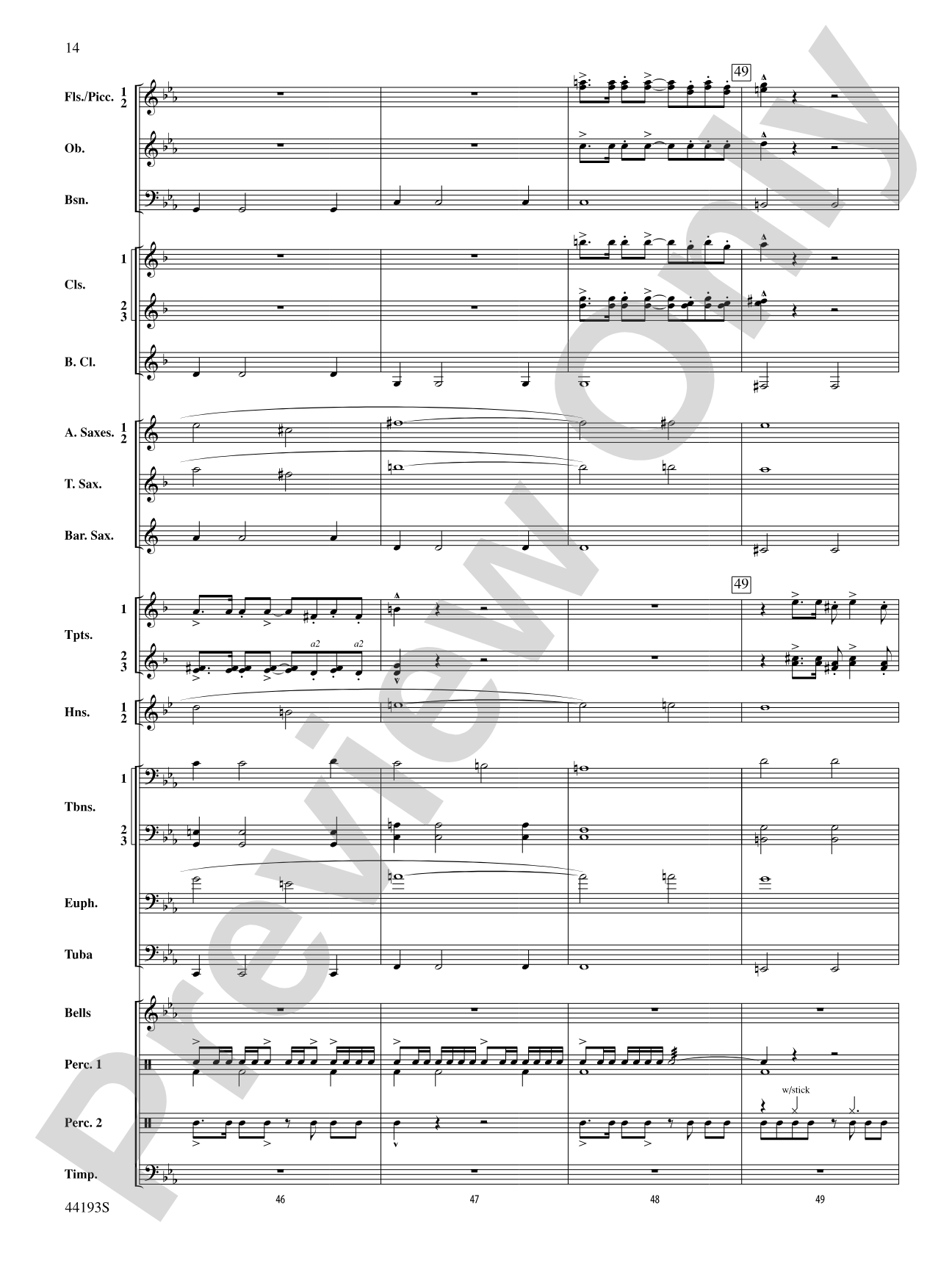Bright Lights!: Concert Band Conductor Score & Parts