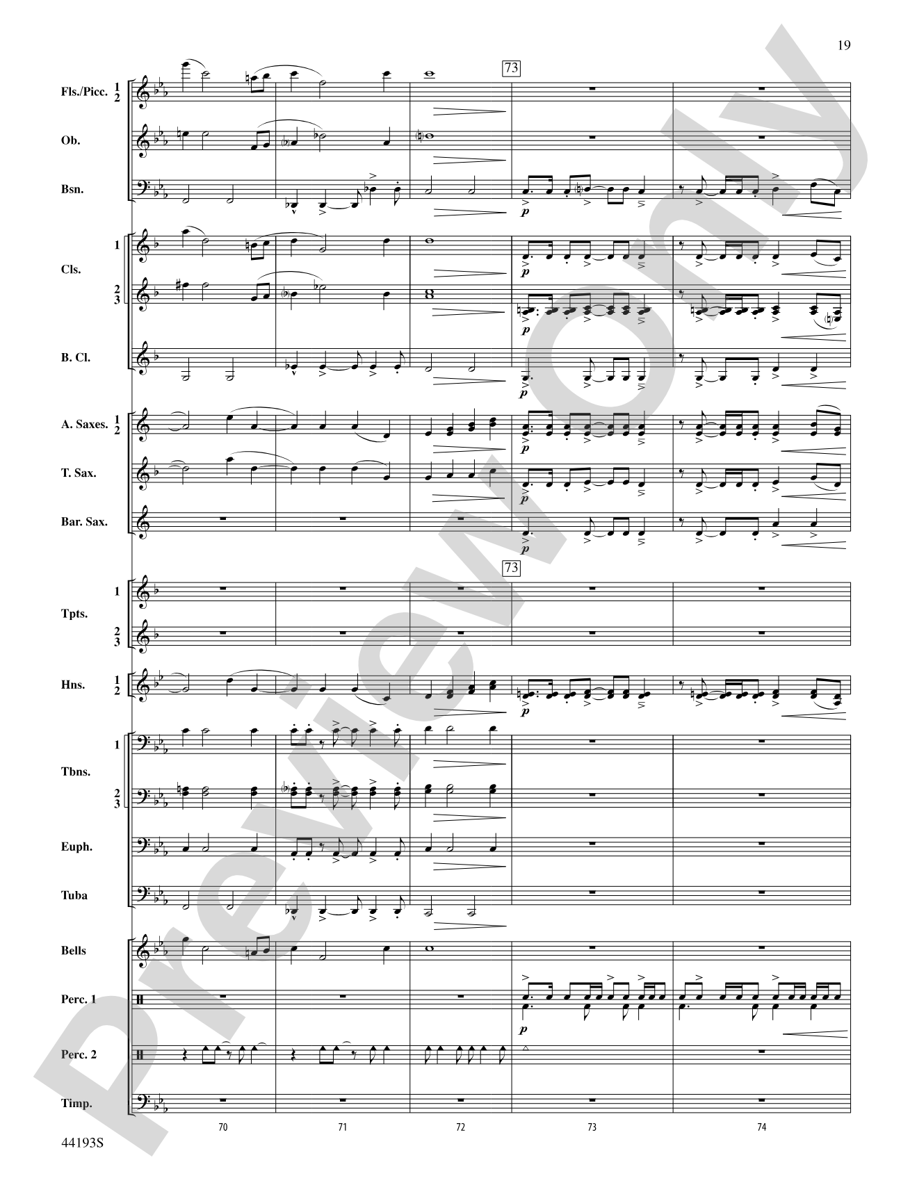 Bright Lights!: Concert Band Conductor Score & Parts