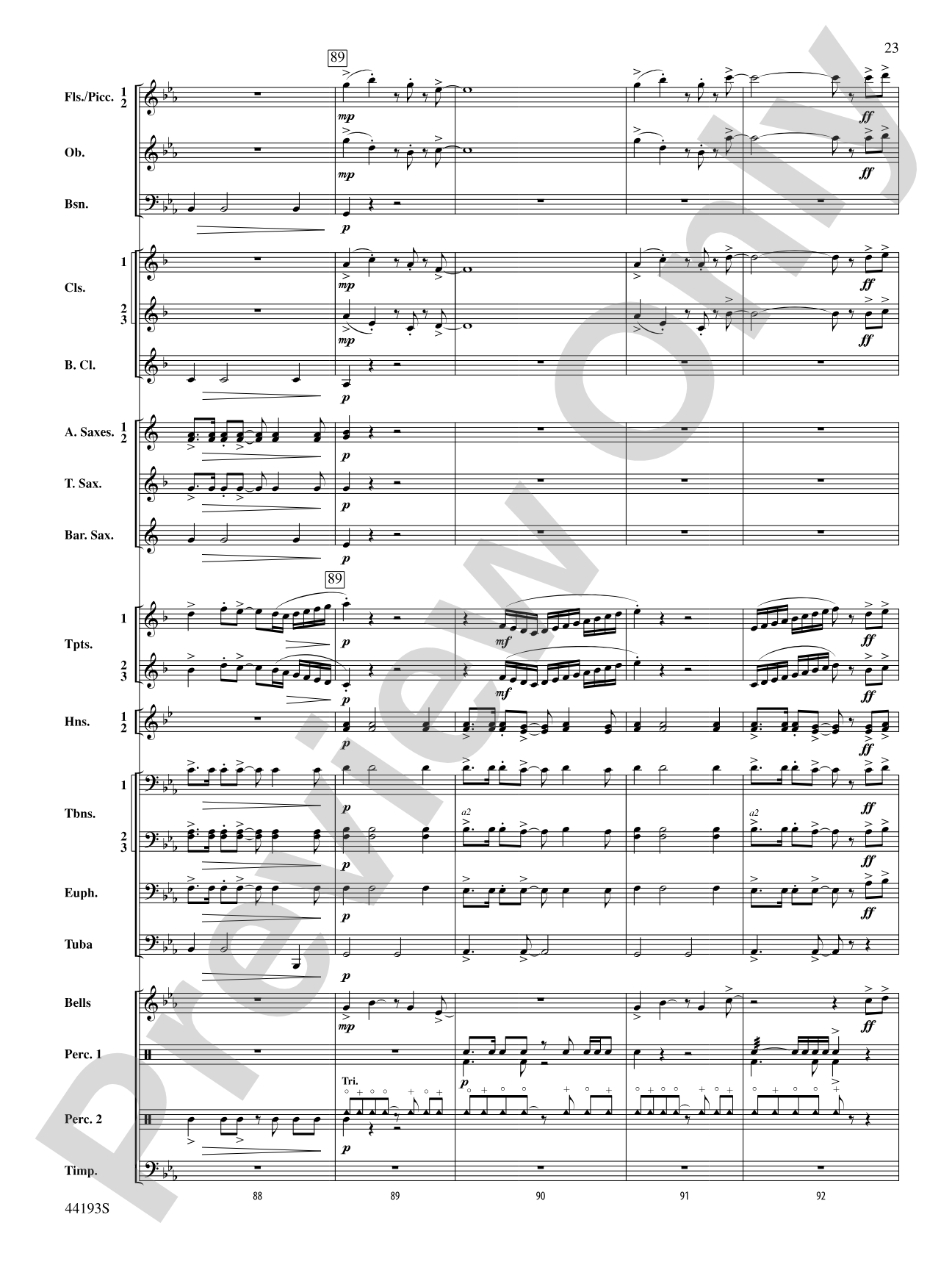 Bright Lights!: Concert Band Conductor Score & Parts