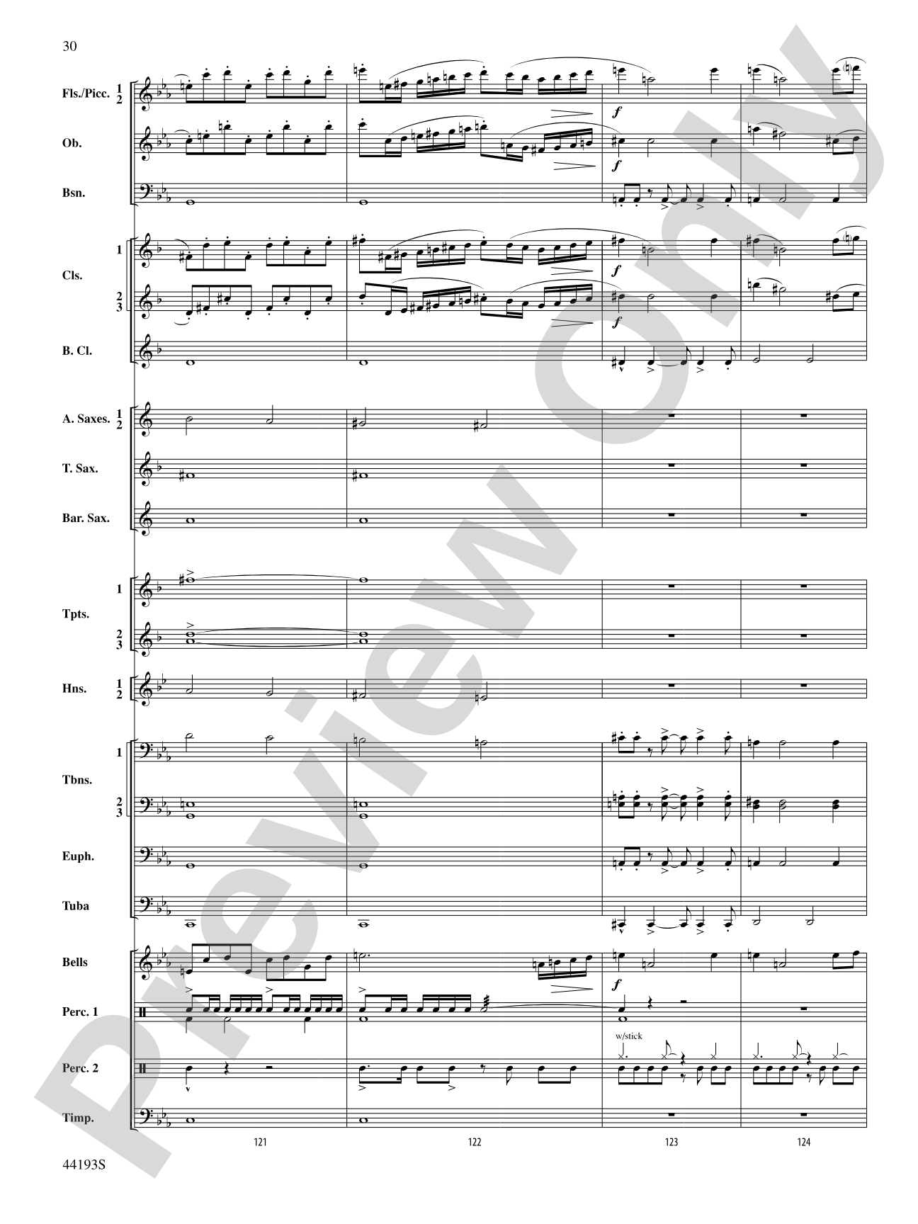 Bright Lights!: Concert Band Conductor Score & Parts