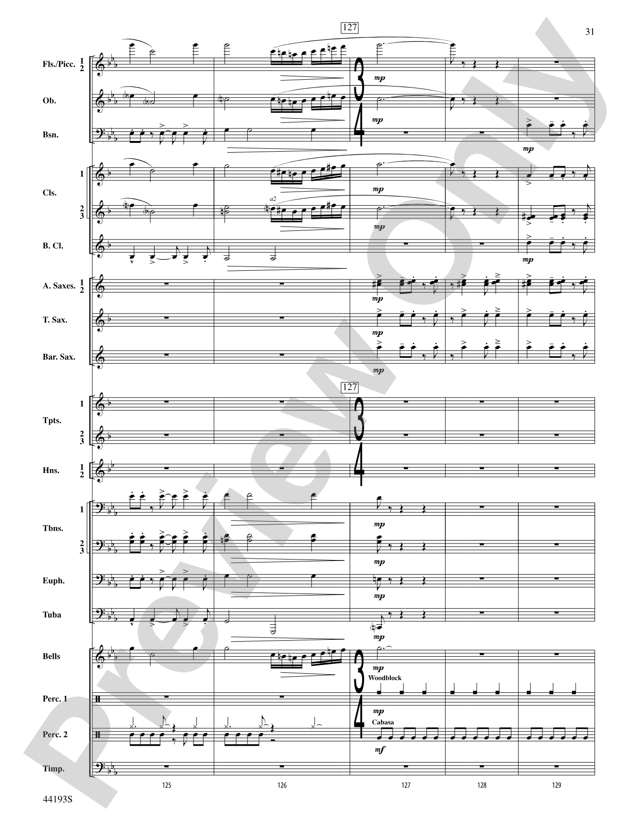 Bright Lights!: Concert Band Conductor Score & Parts