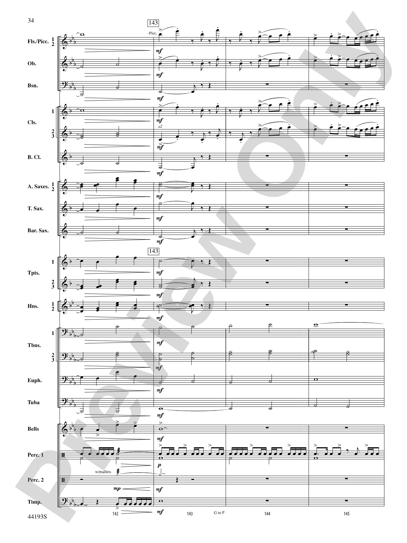 Bright Lights!: Concert Band Conductor Score & Parts