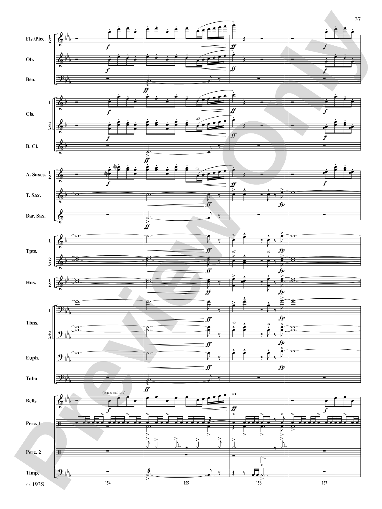 Bright Lights!: Concert Band Conductor Score & Parts