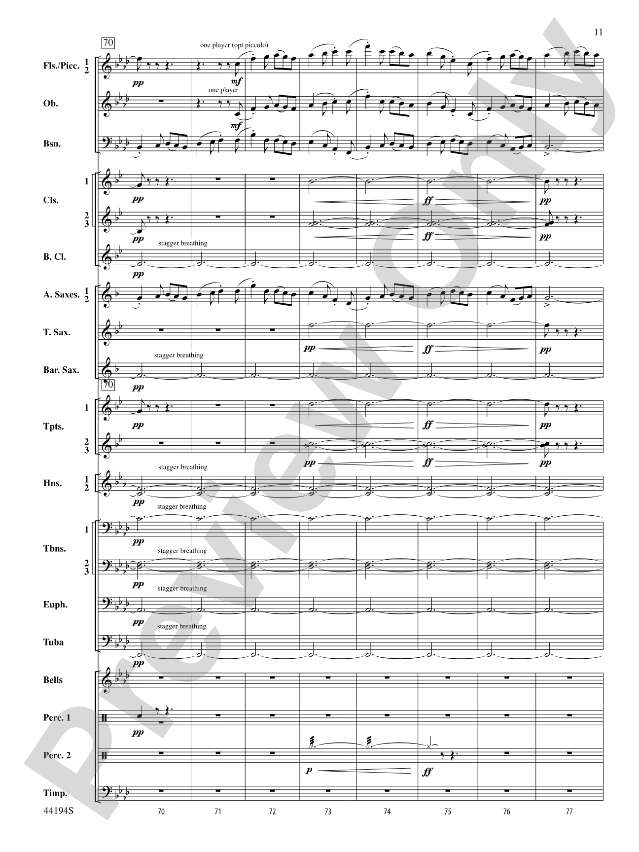 Mills on the Merrimack: Concert Band Conductor Score & Parts