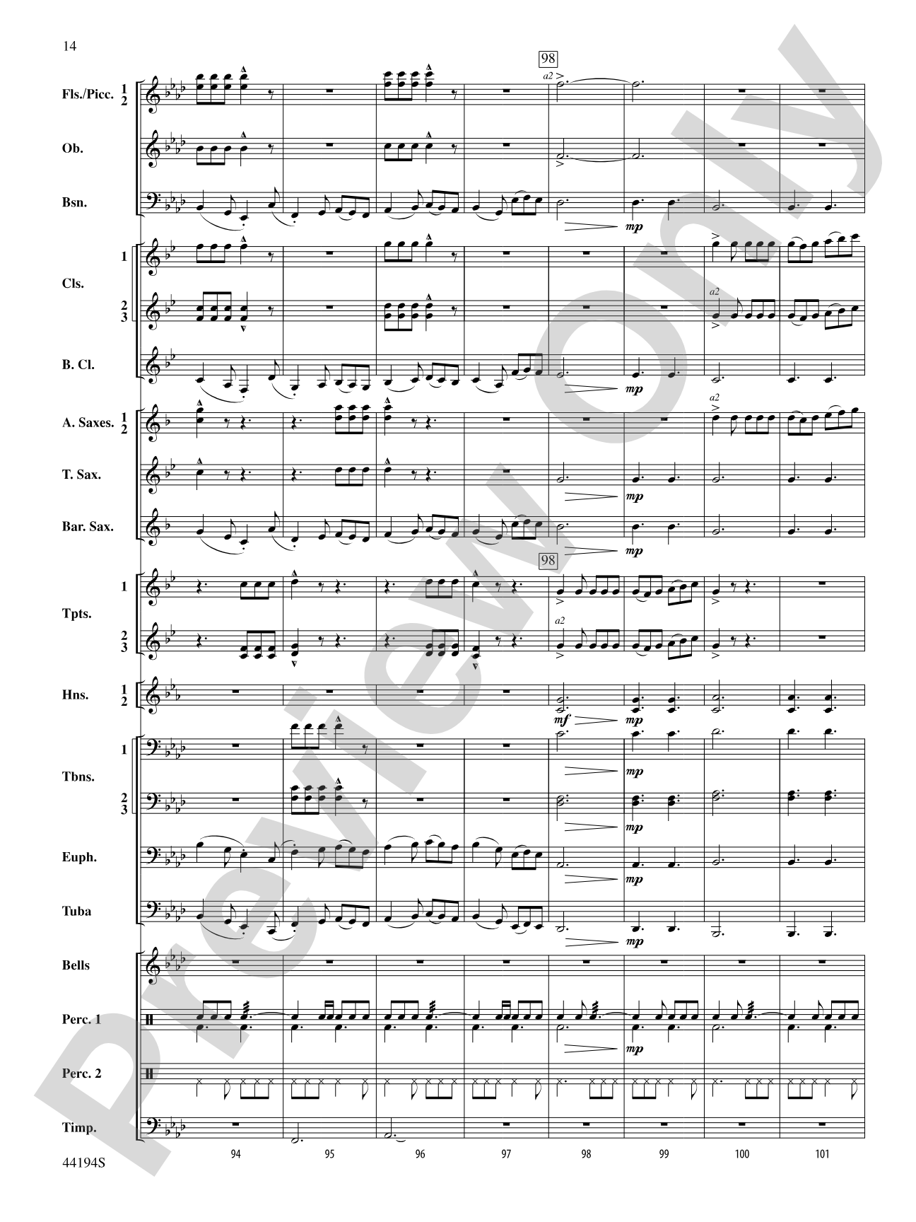 Mills on the Merrimack: Concert Band Conductor Score & Parts