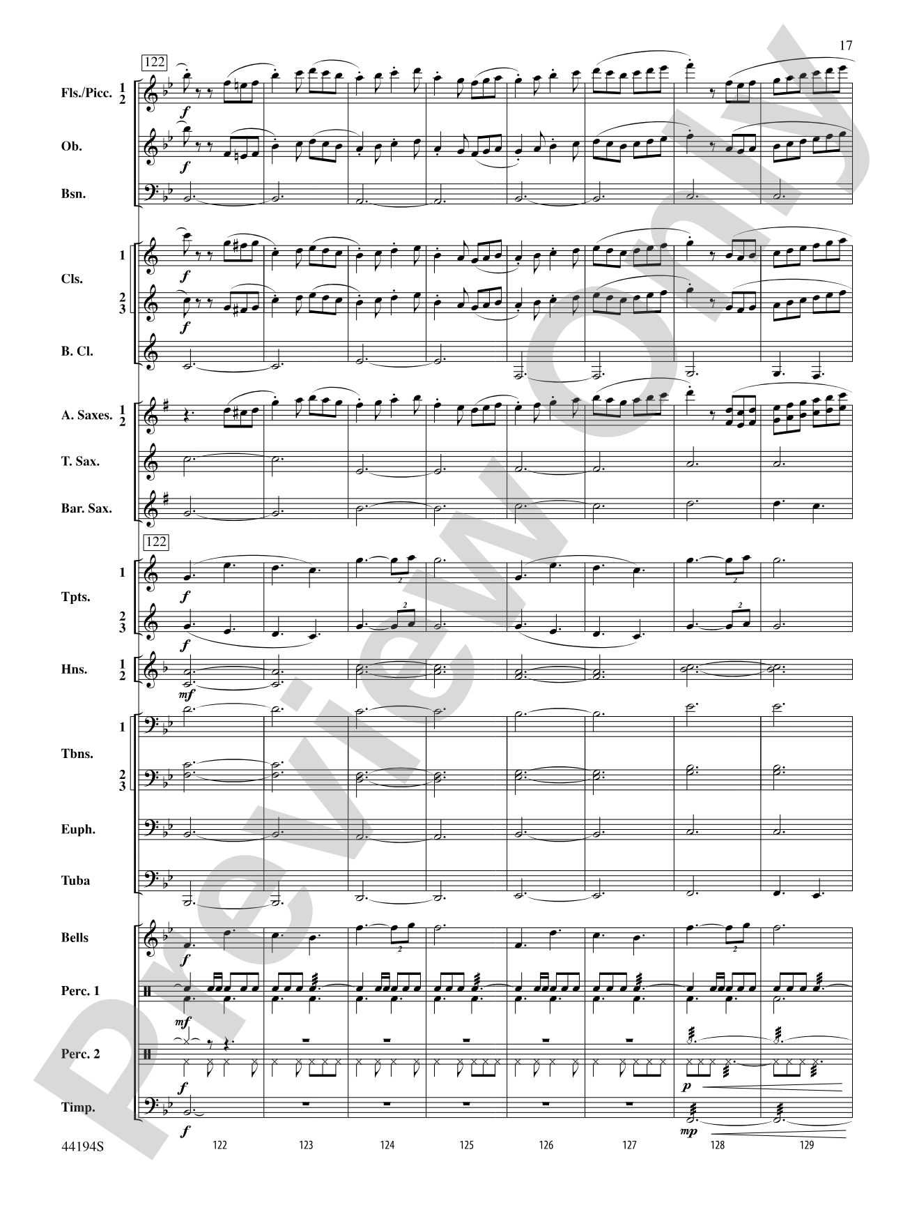 Mills on the Merrimack: Concert Band Conductor Score & Parts