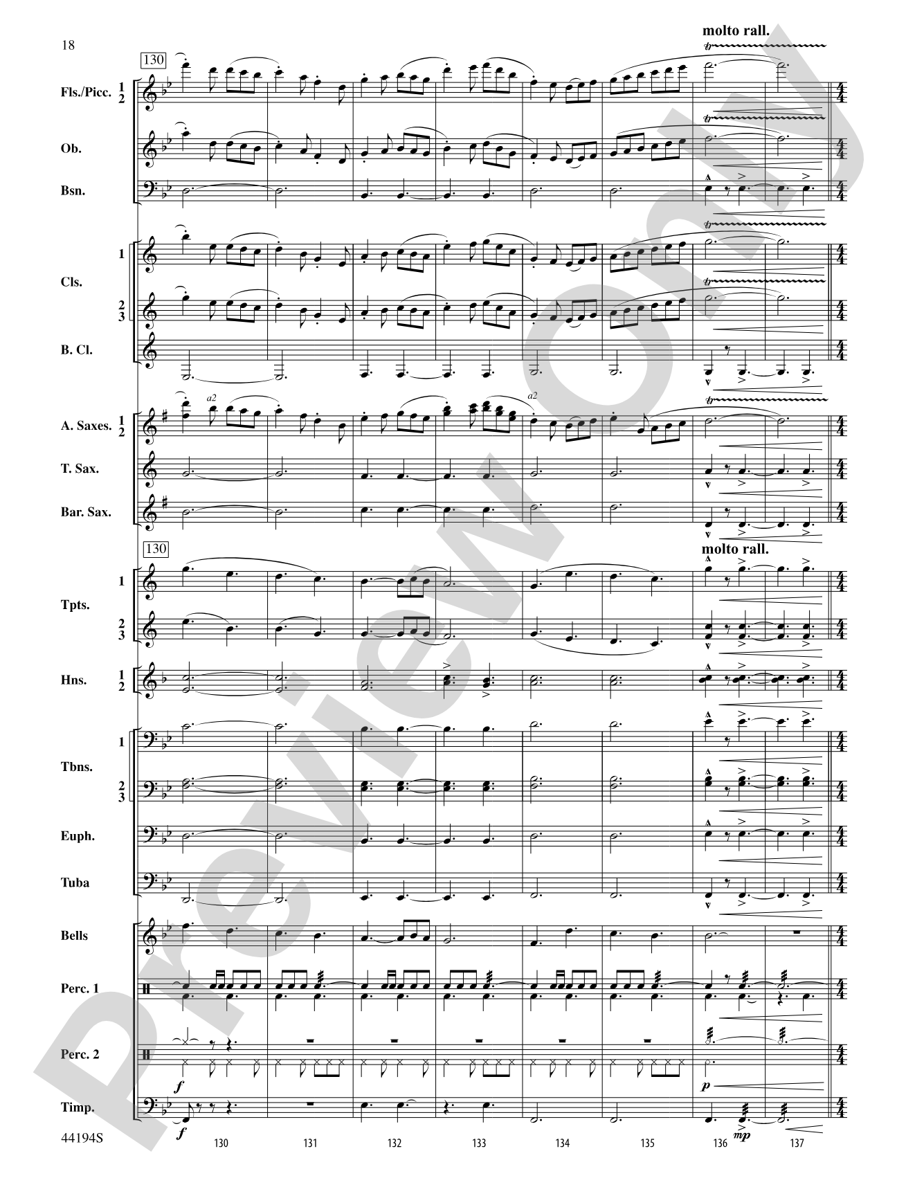 Mills on the Merrimack: Concert Band Conductor Score & Parts