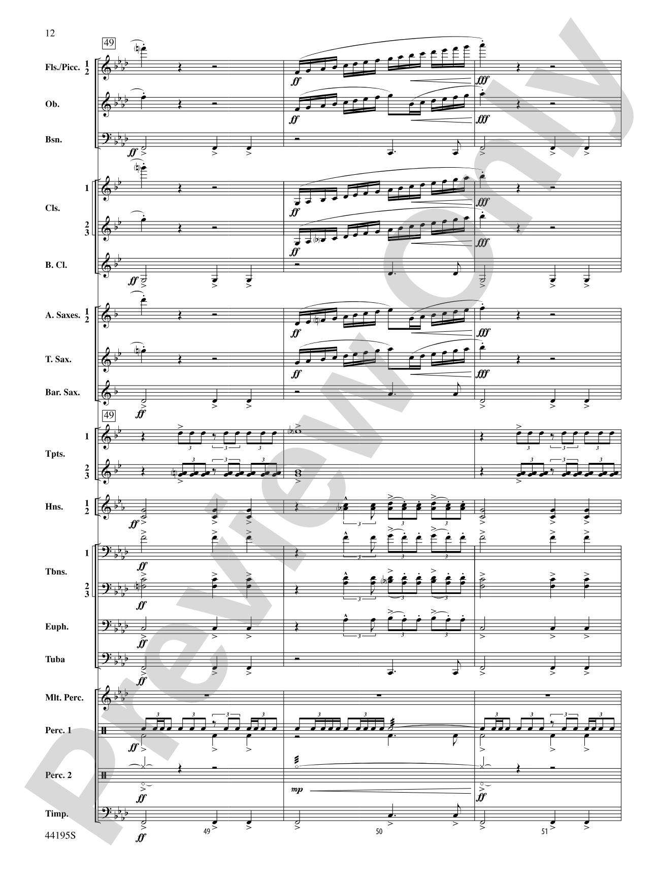 Children of Gaia: Concert Band Conductor Score & Parts