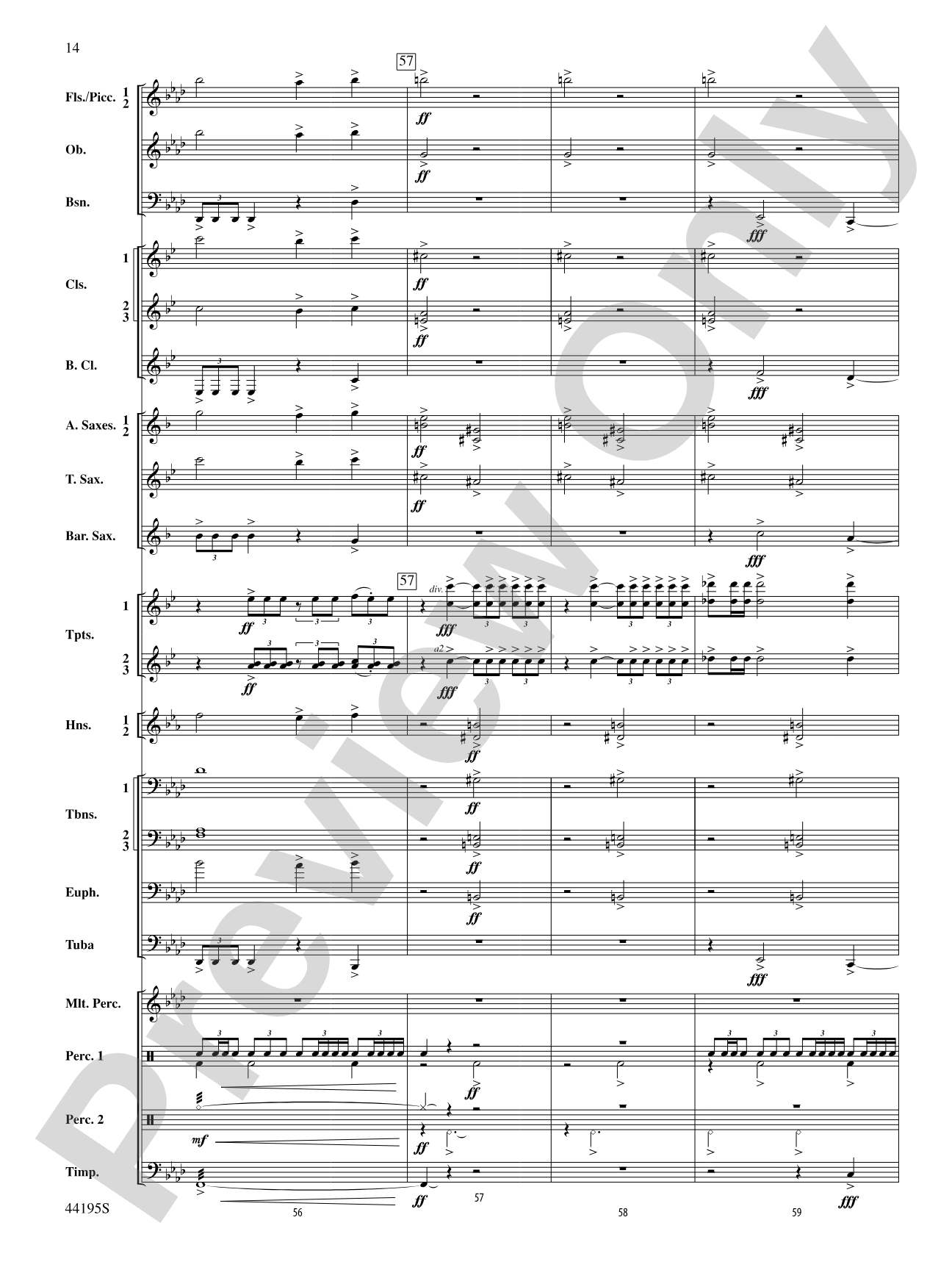 Children of Gaia: Concert Band Conductor Score & Parts