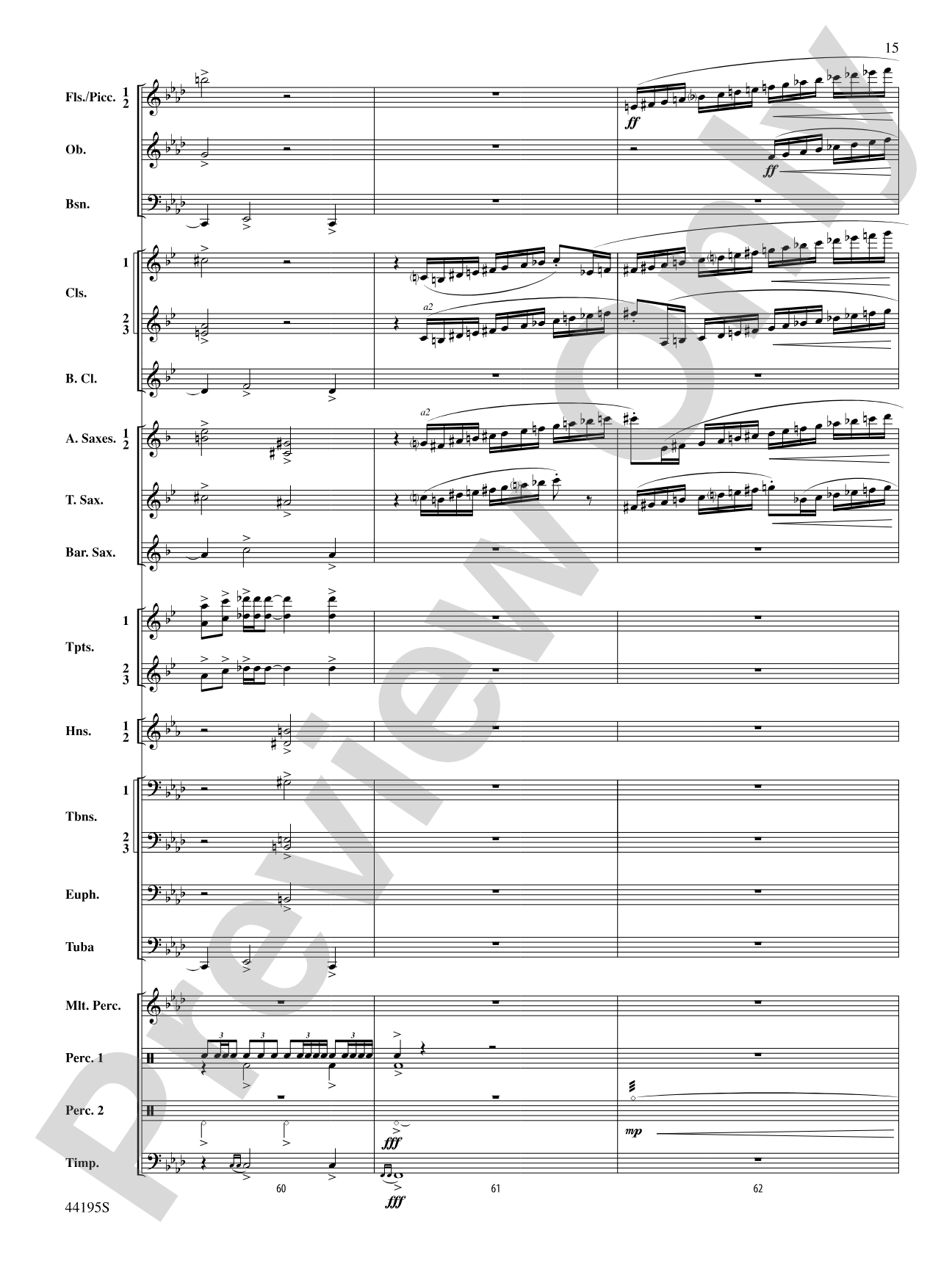 Children of Gaia: Concert Band Conductor Score & Parts