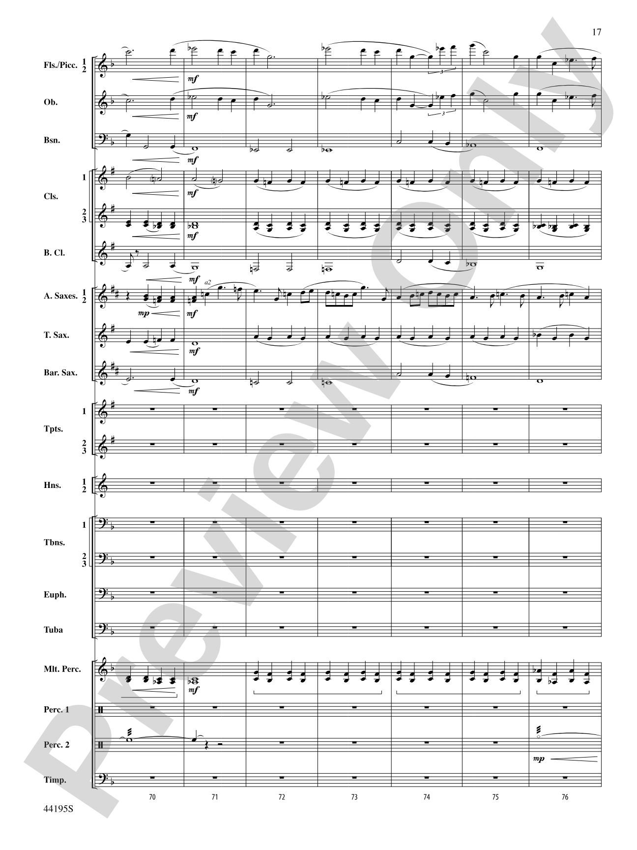 Children of Gaia: Concert Band Conductor Score & Parts