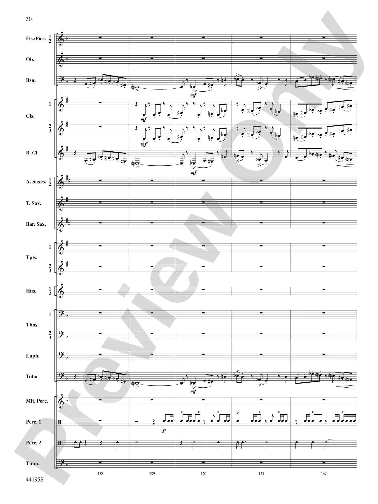 Children of Gaia: Concert Band Conductor Score & Parts