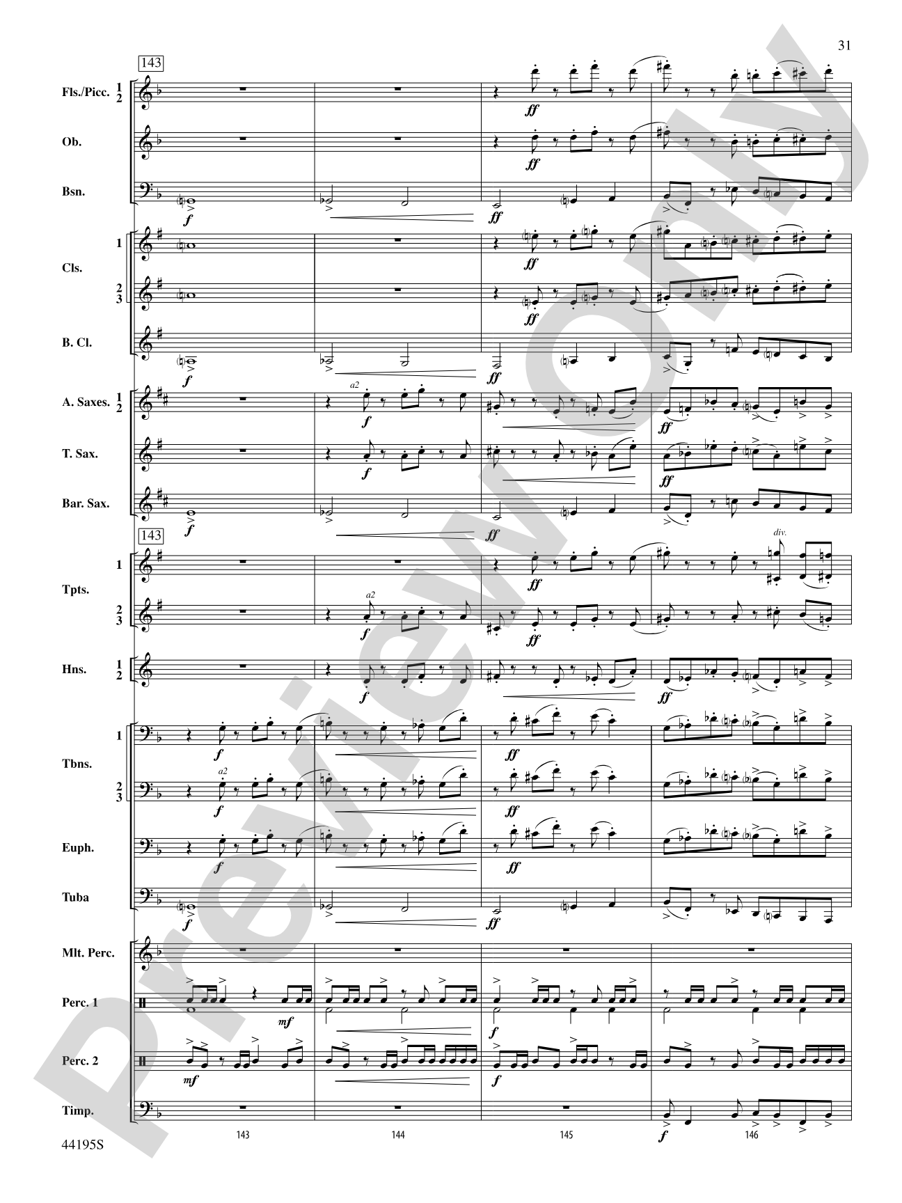 Children of Gaia: Concert Band Conductor Score & Parts