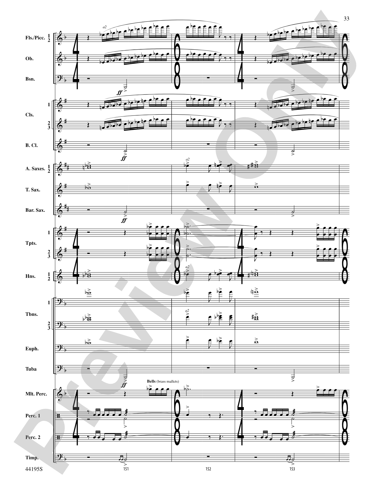 Children of Gaia: Concert Band Conductor Score & Parts
