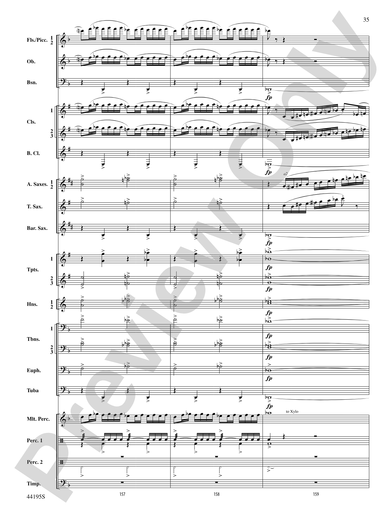 Children of Gaia: Concert Band Conductor Score & Parts