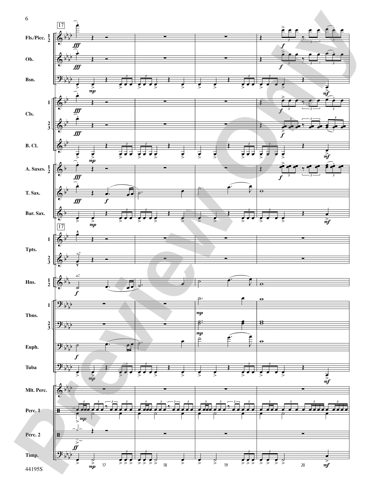 Children of Gaia: Concert Band Conductor Score & Parts