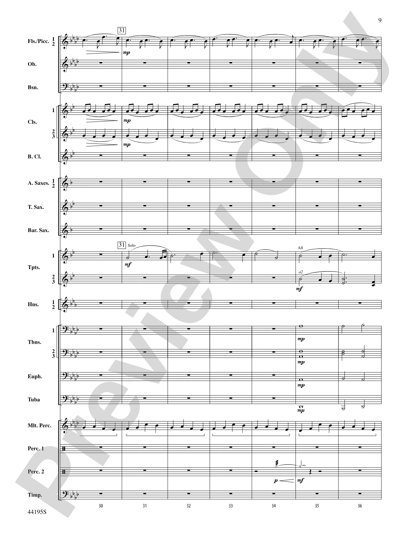 Children of Gaia: Concert Band Conductor Score & Parts