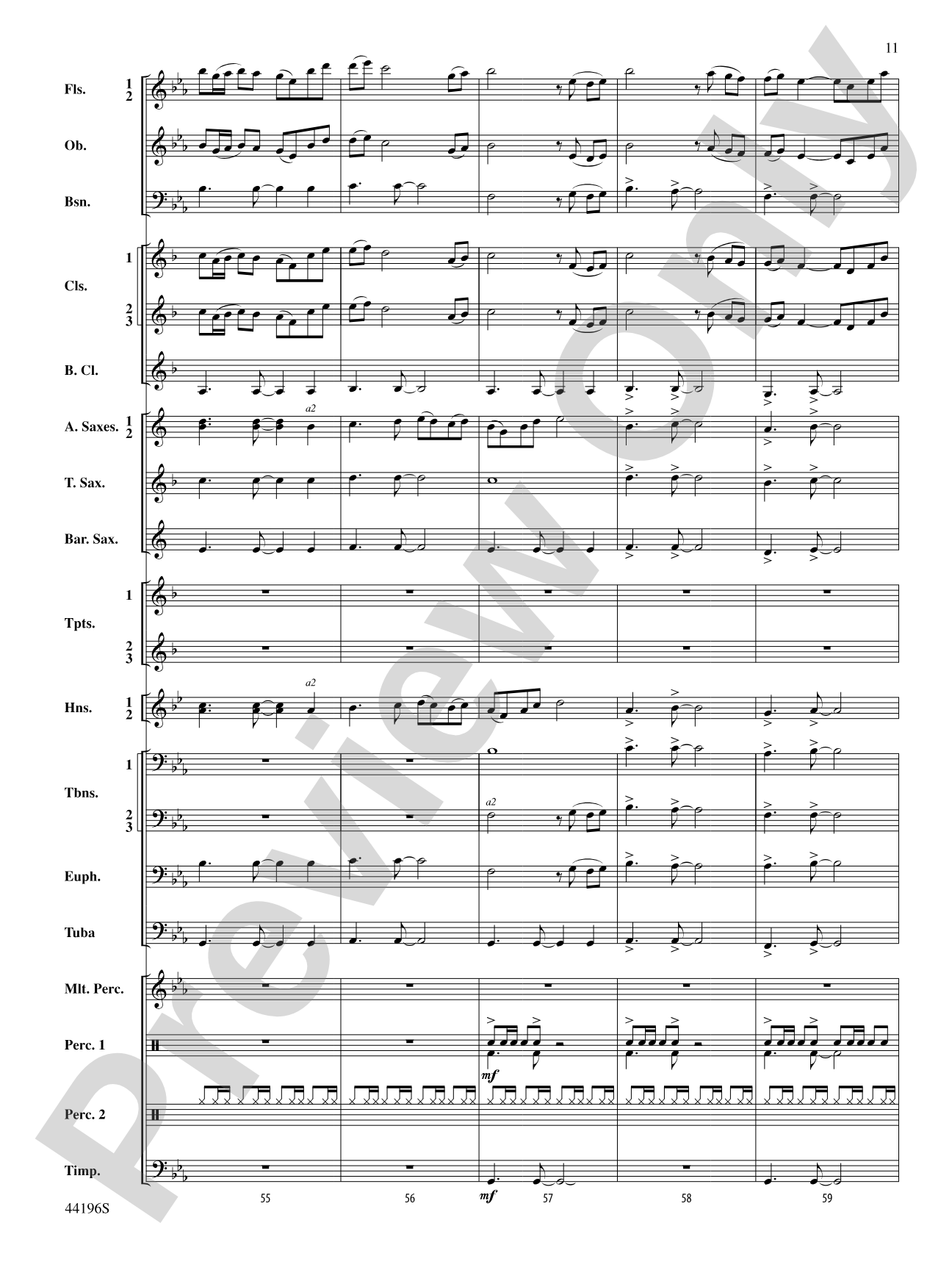 Finding a Way: Concert Band Conductor Score & Parts