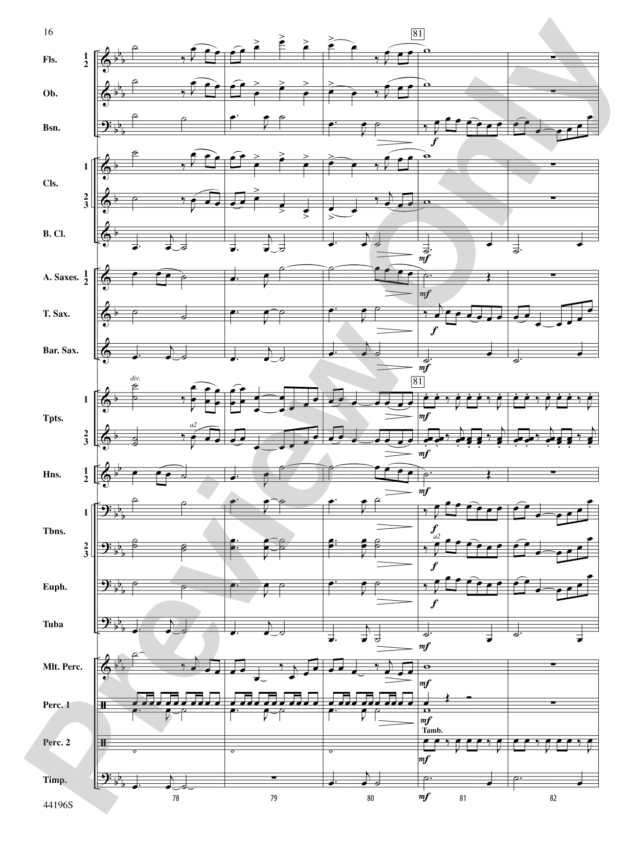 Finding a Way: Concert Band Conductor Score & Parts