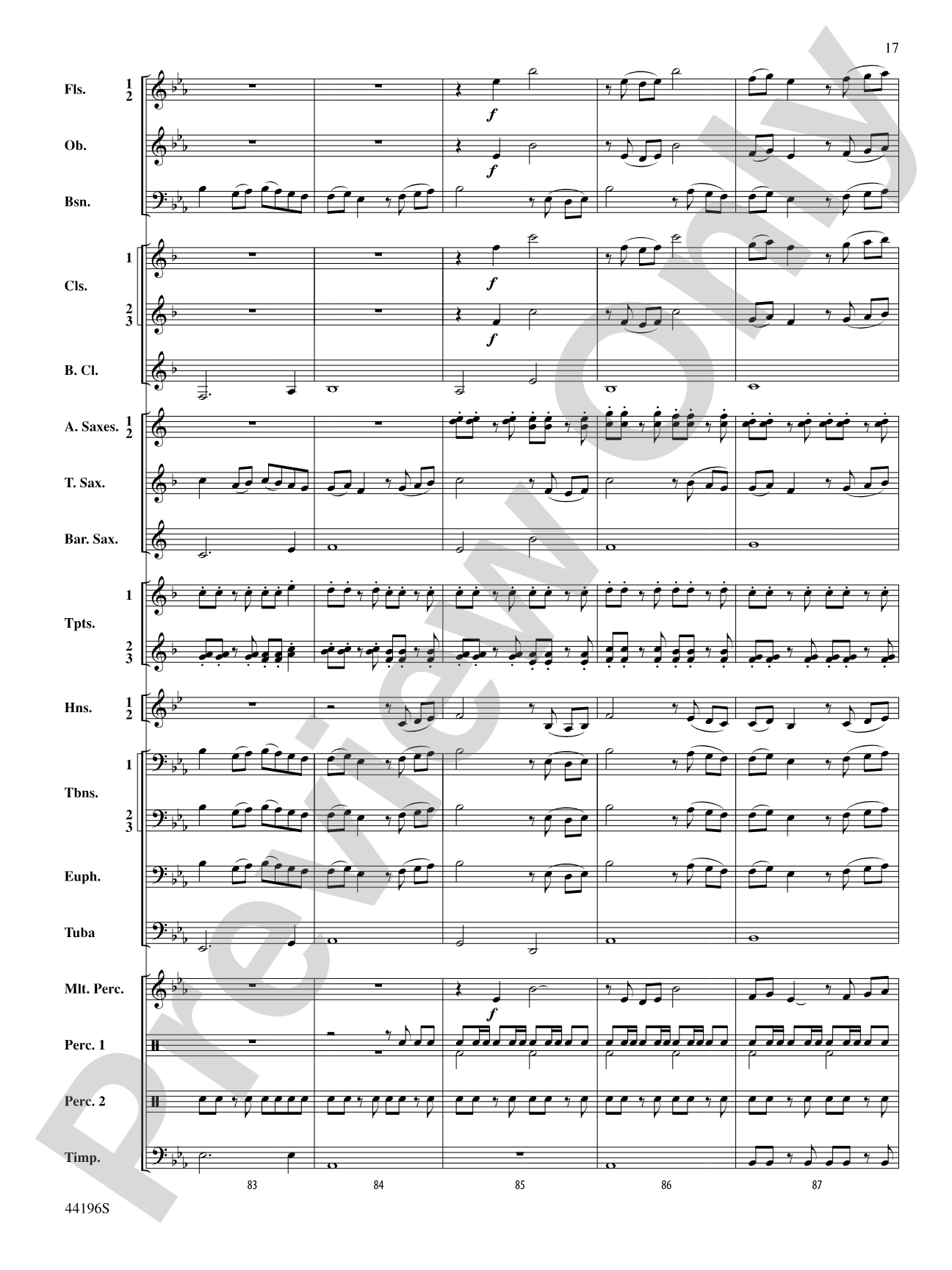 Finding a Way: Concert Band Conductor Score & Parts