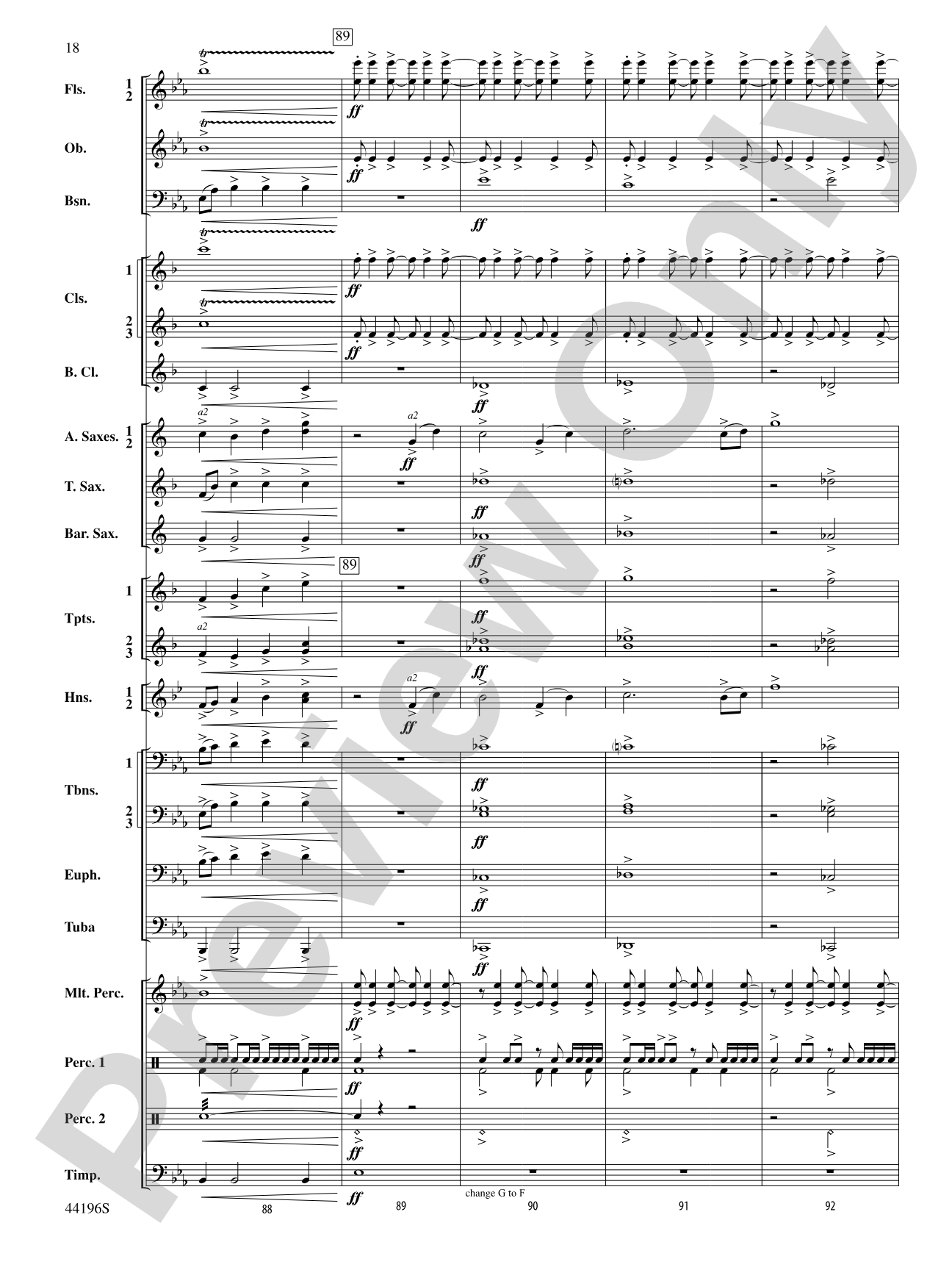 Finding a Way: Concert Band Conductor Score & Parts