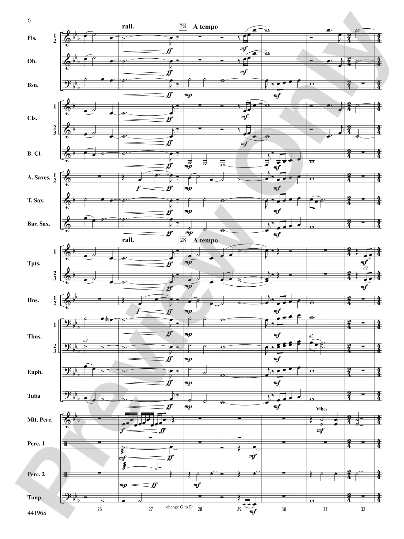Finding a Way: Concert Band Conductor Score & Parts