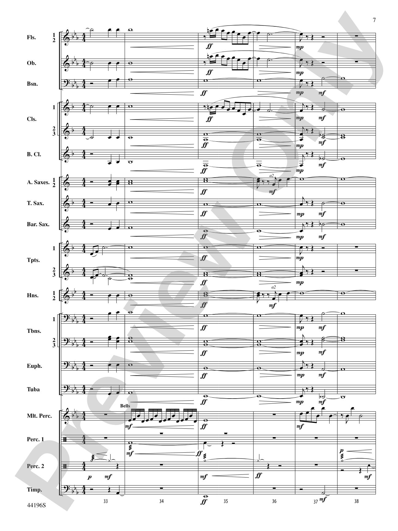 Finding a Way: Concert Band Conductor Score & Parts