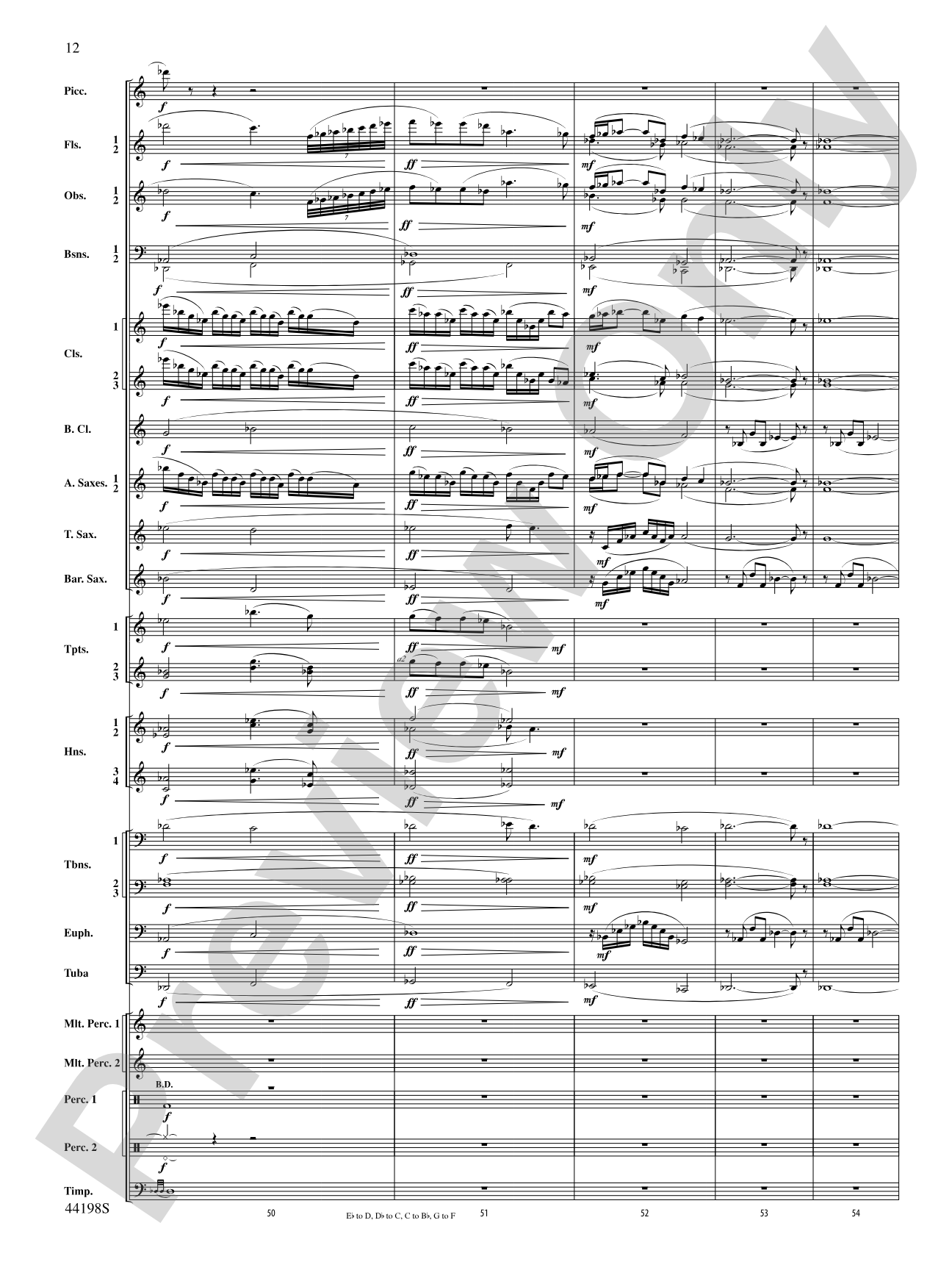 Afterlife: Concert Band Conductor Score & Parts