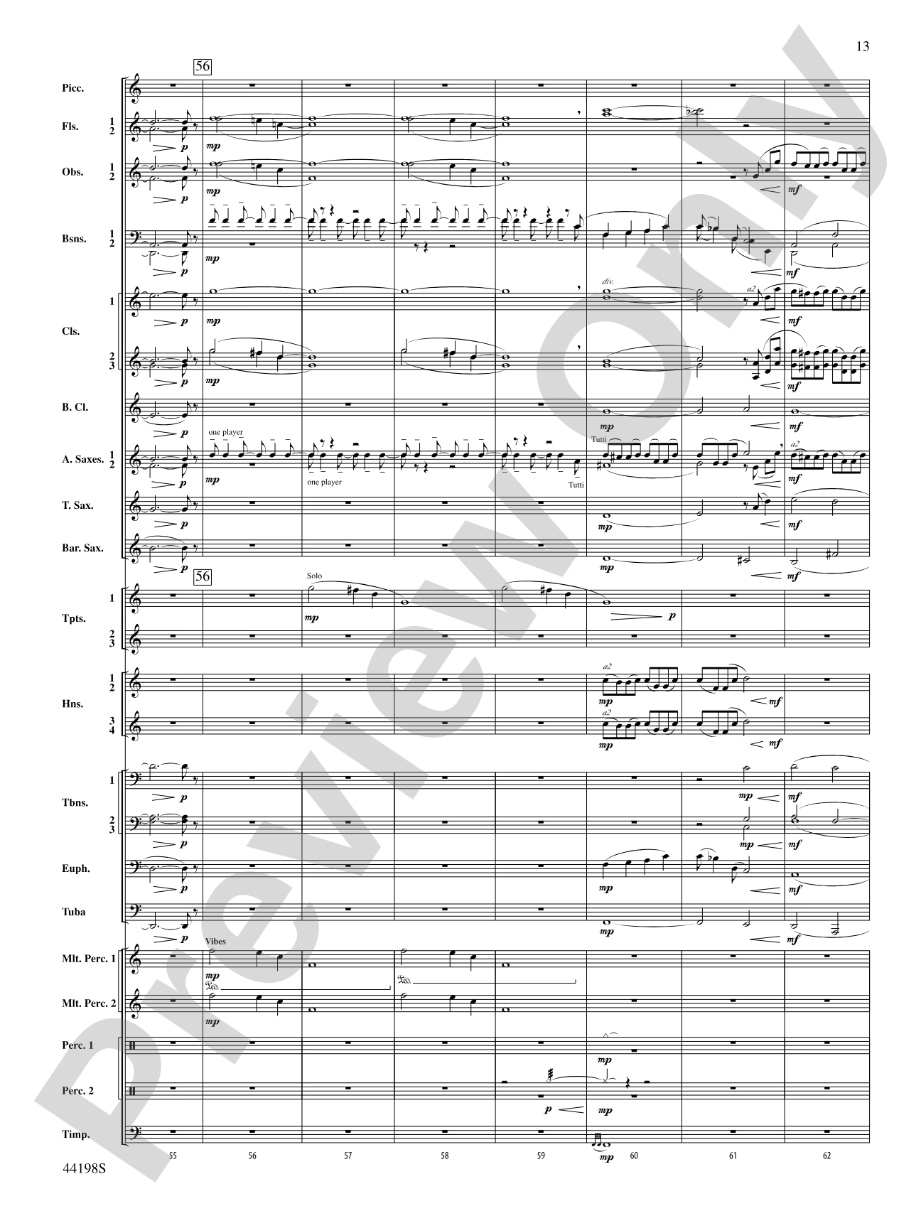 Afterlife: Concert Band Conductor Score & Parts