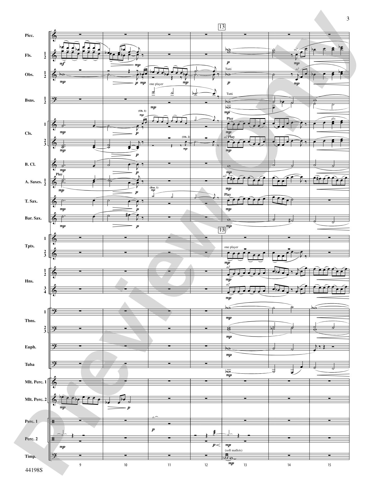 Afterlife: Concert Band Conductor Score & Parts