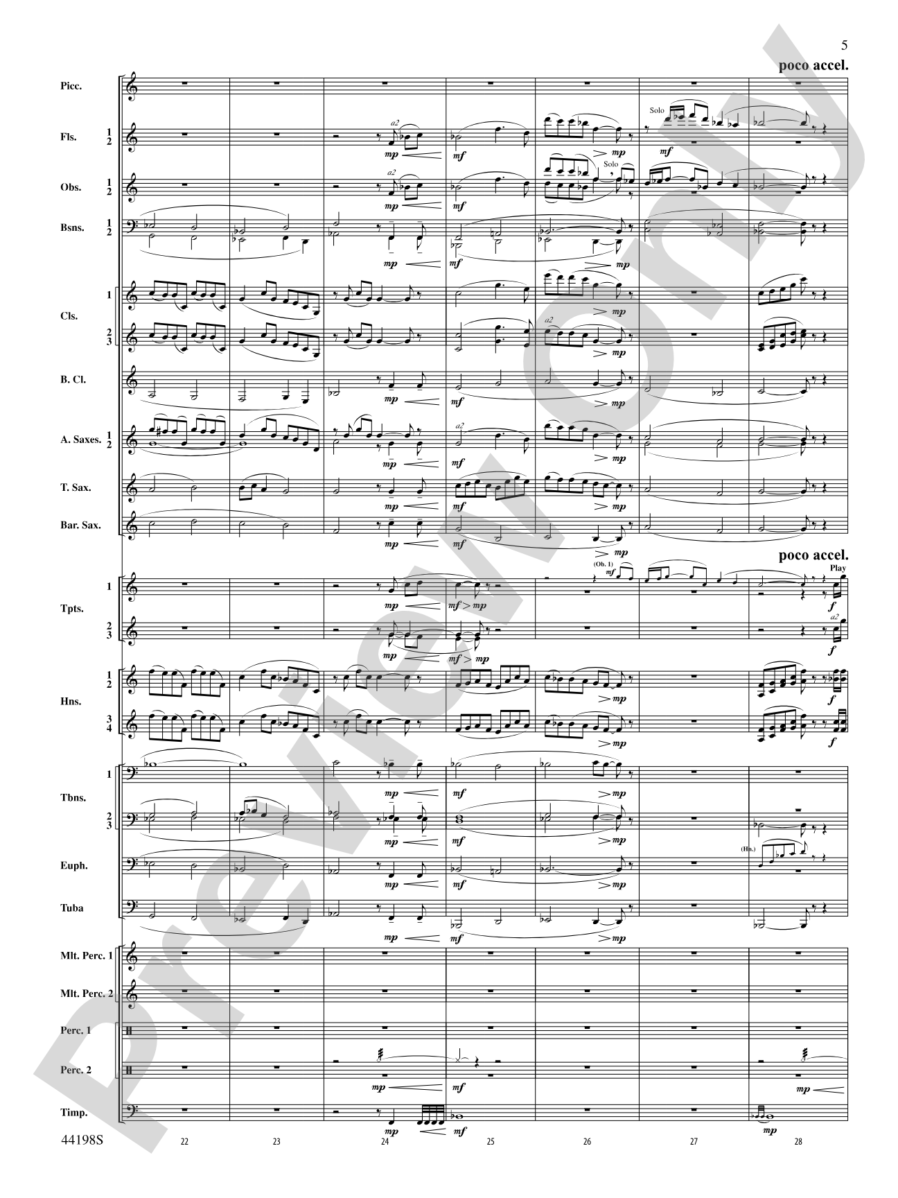 Afterlife: Concert Band Conductor Score & Parts