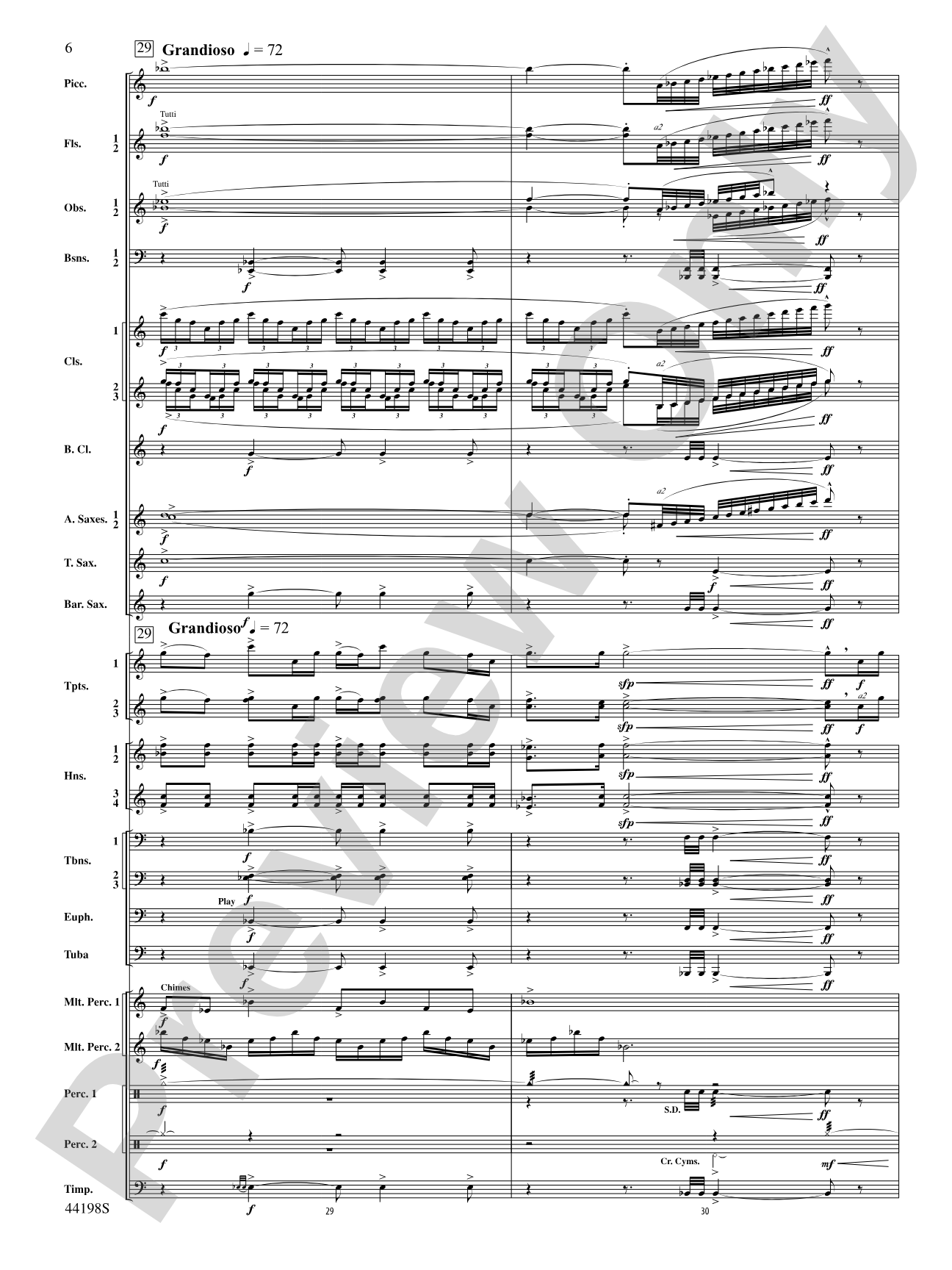 Afterlife: Concert Band Conductor Score & Parts